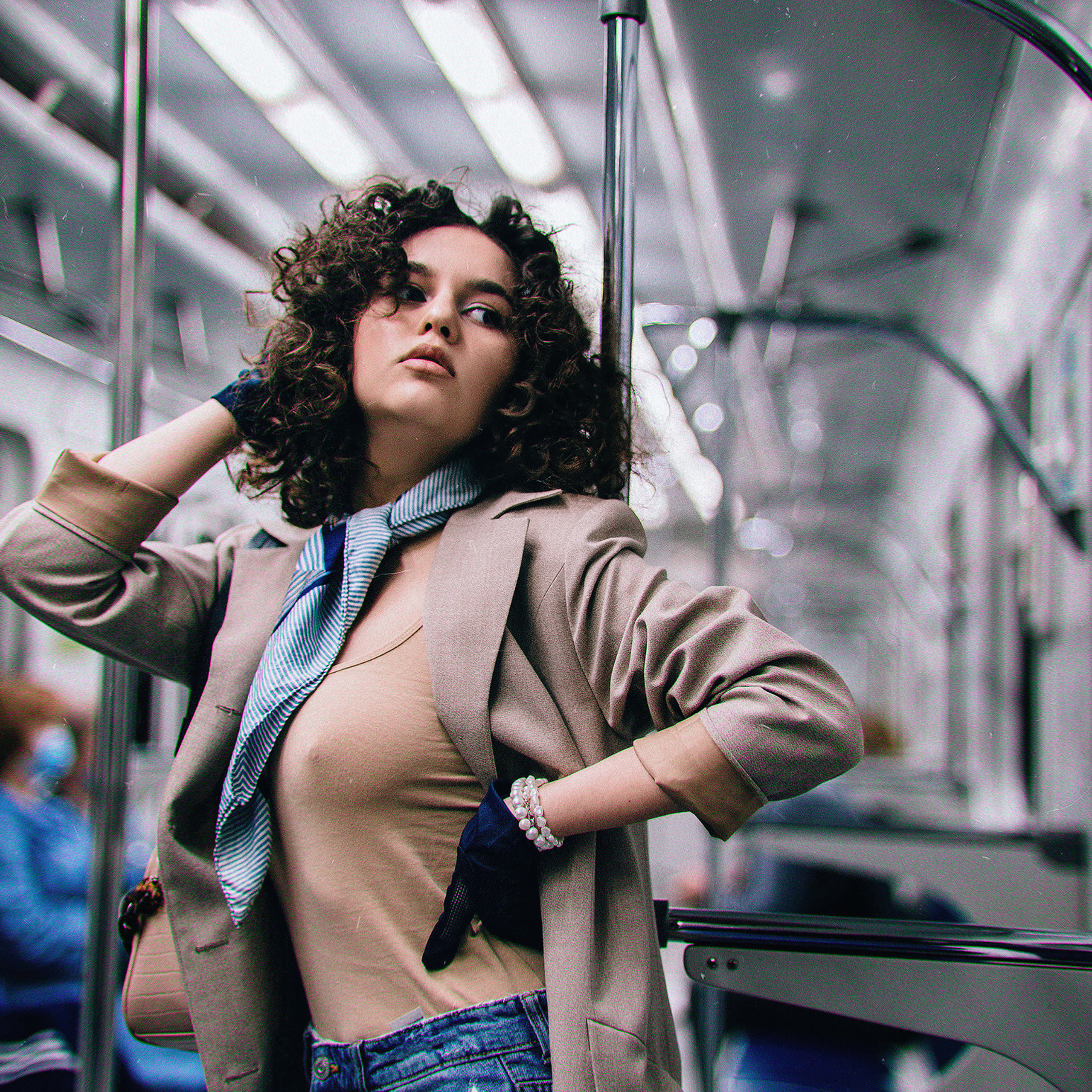 Фотосессия в метро