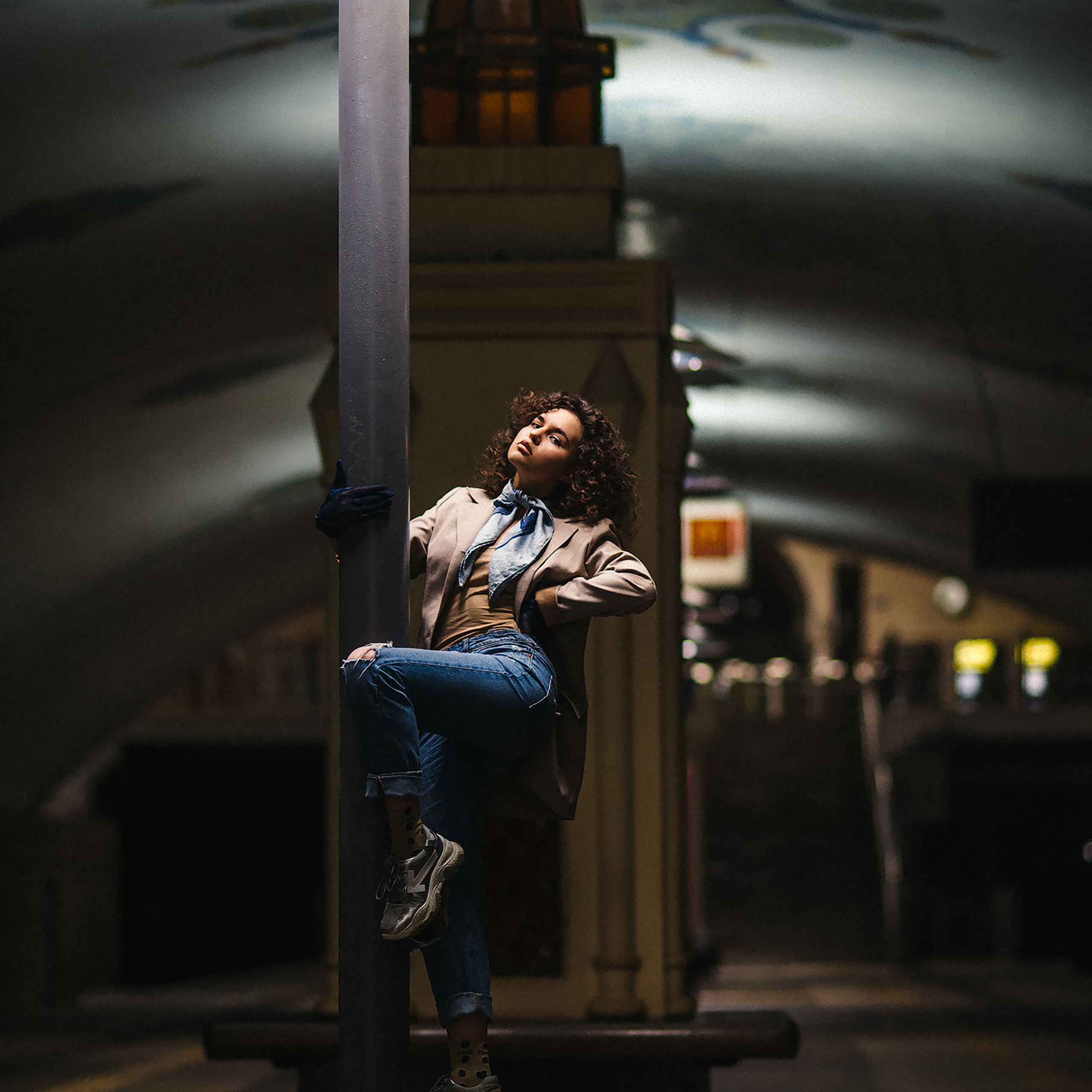 Фотосессия в метро