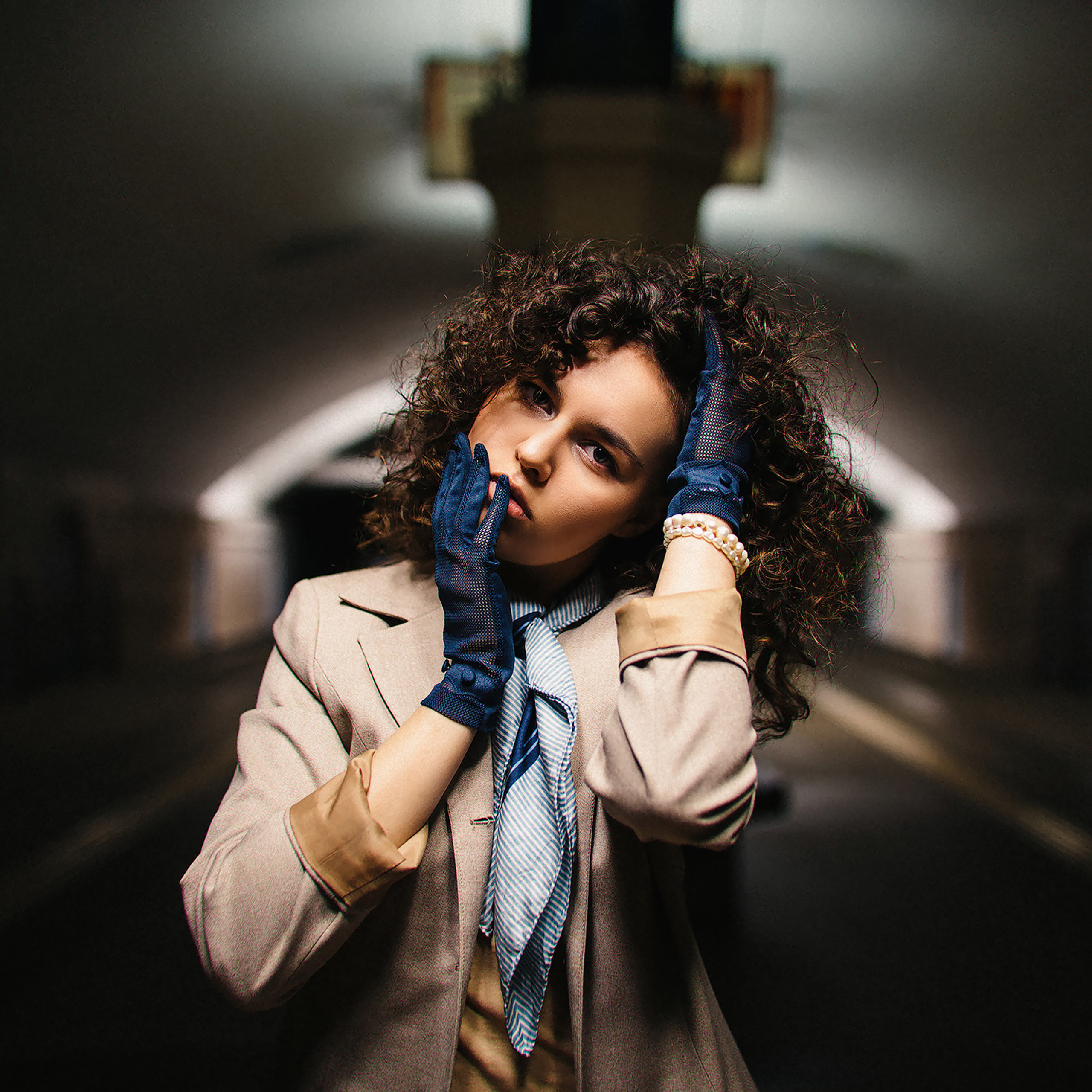 Фотосессия в метро