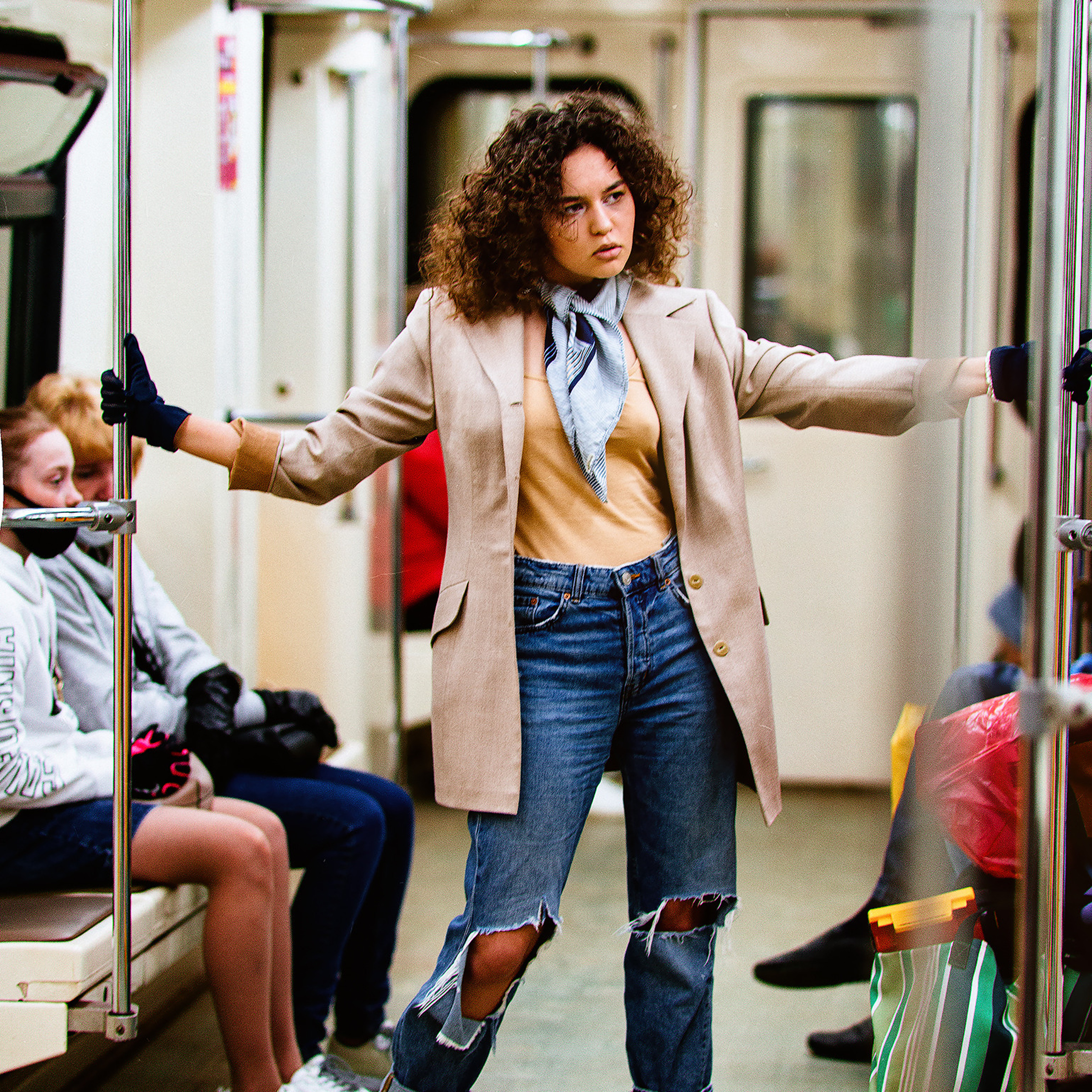 Фотосессия в метро