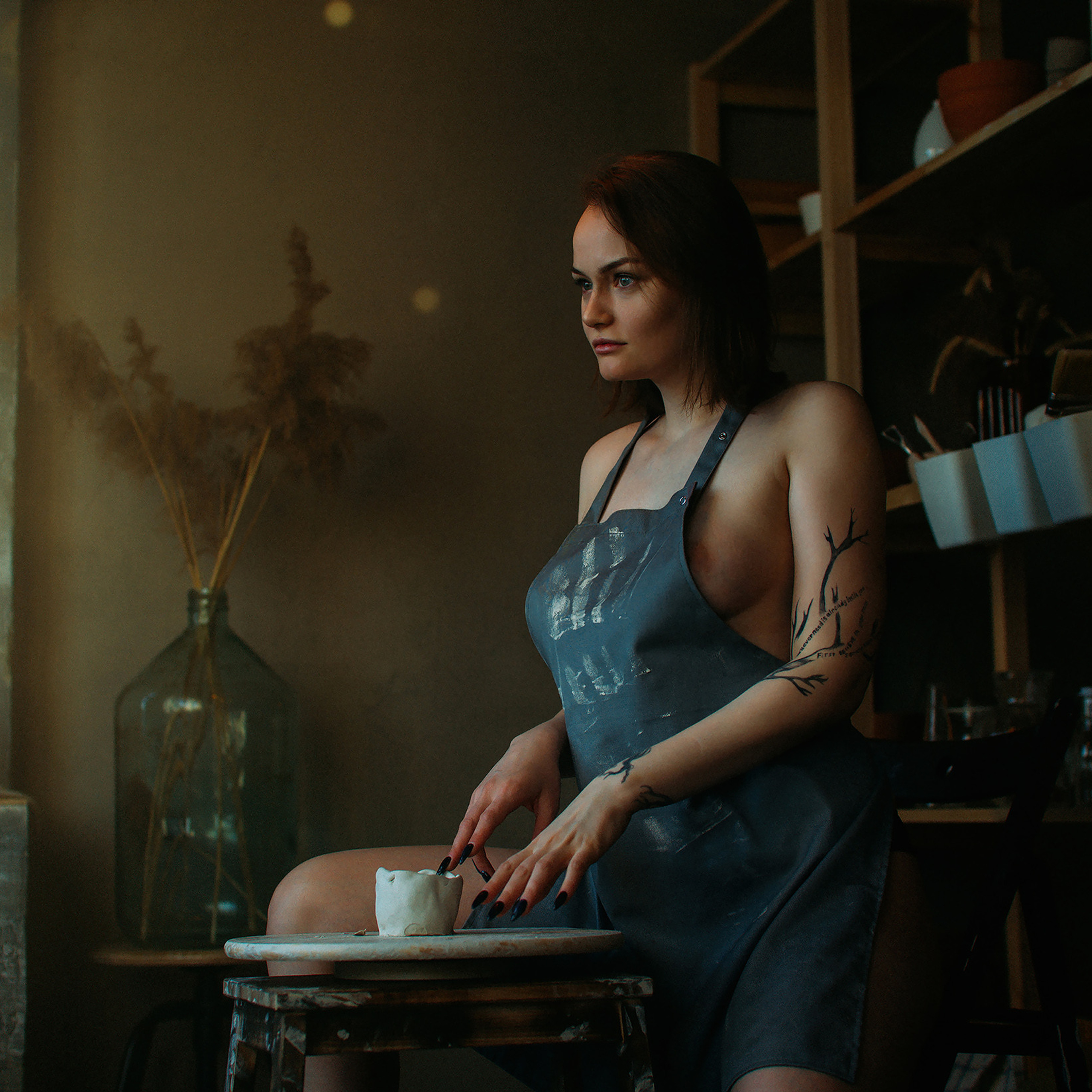 Фотосессия в мастерской