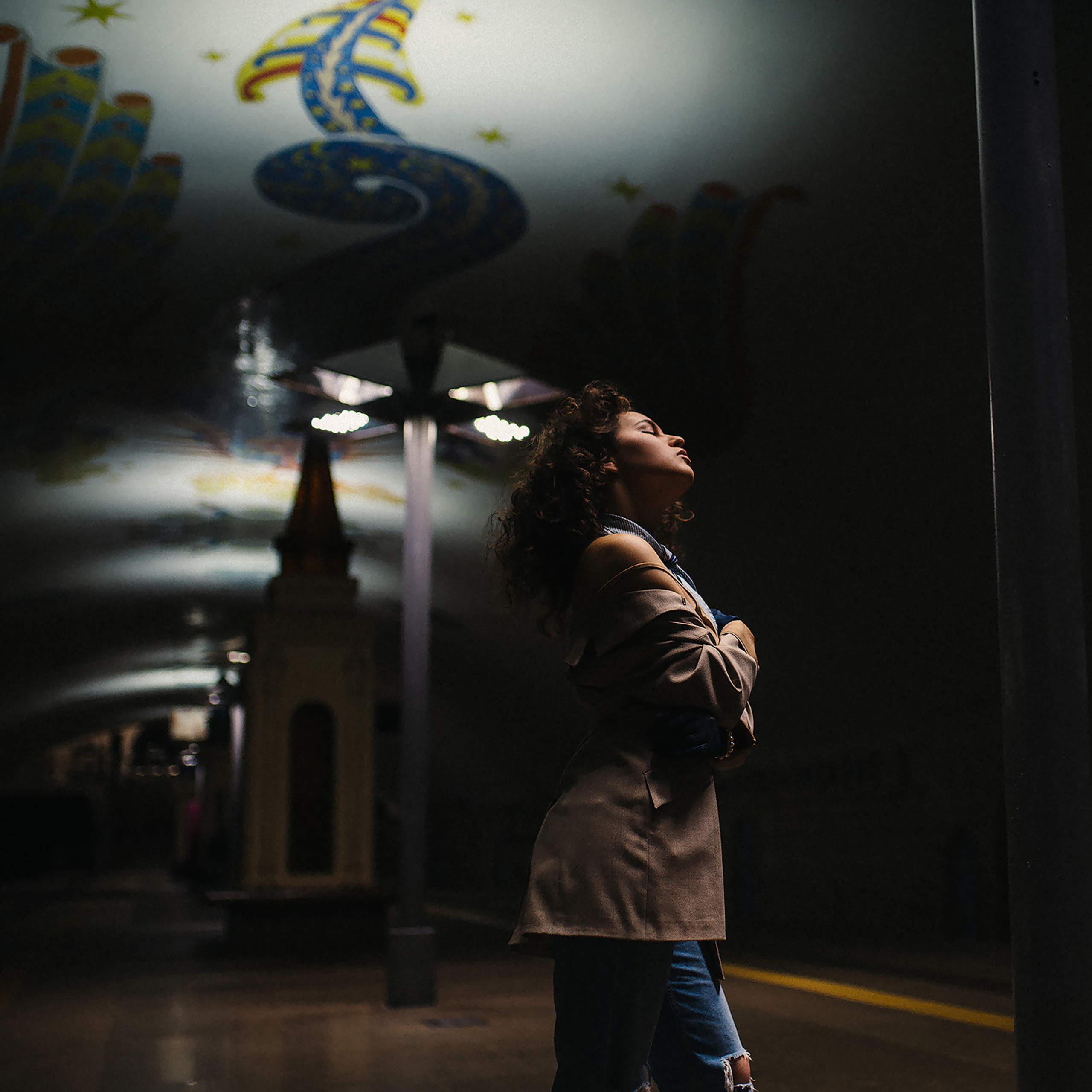 Фотосессия в метро