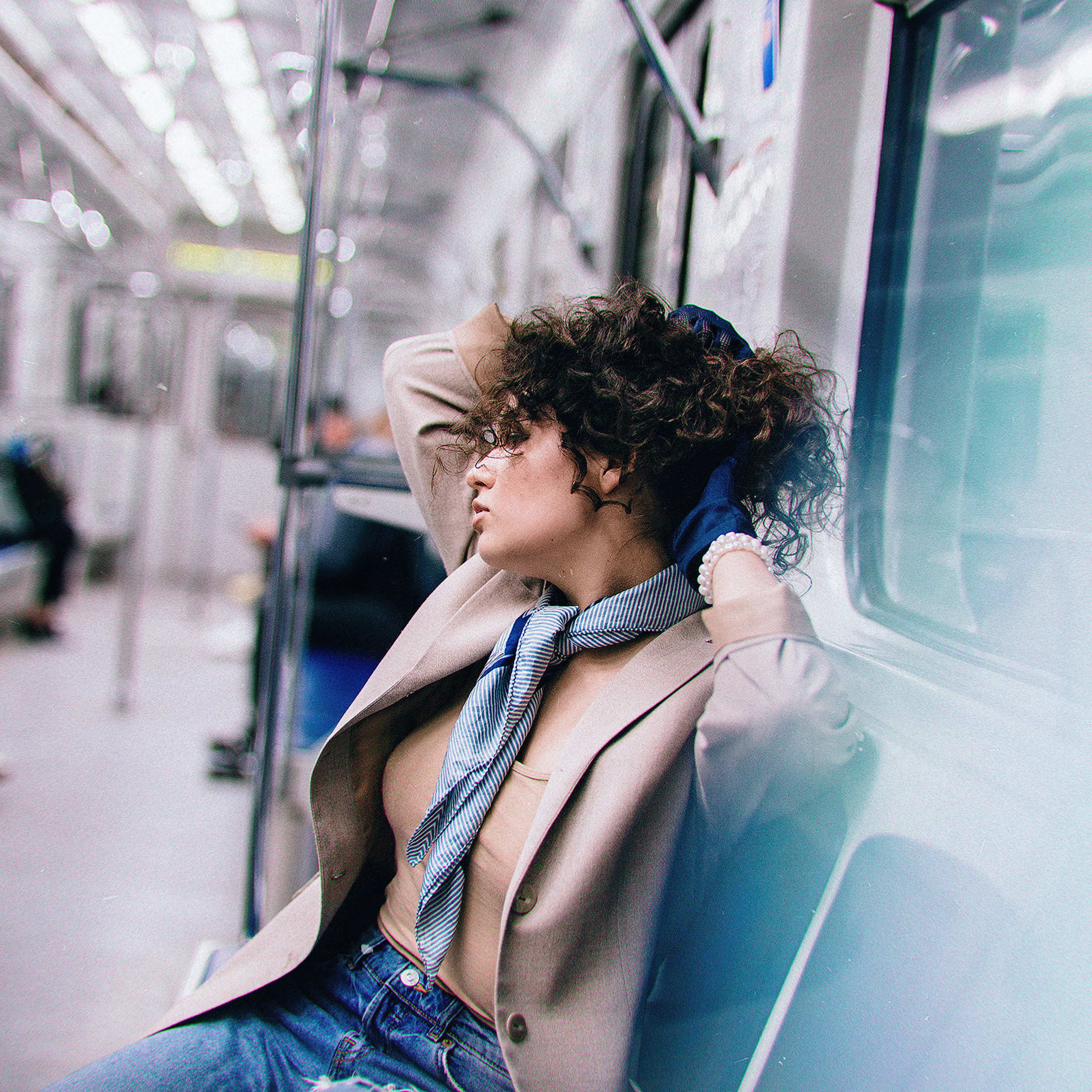 Фотосессия в метро