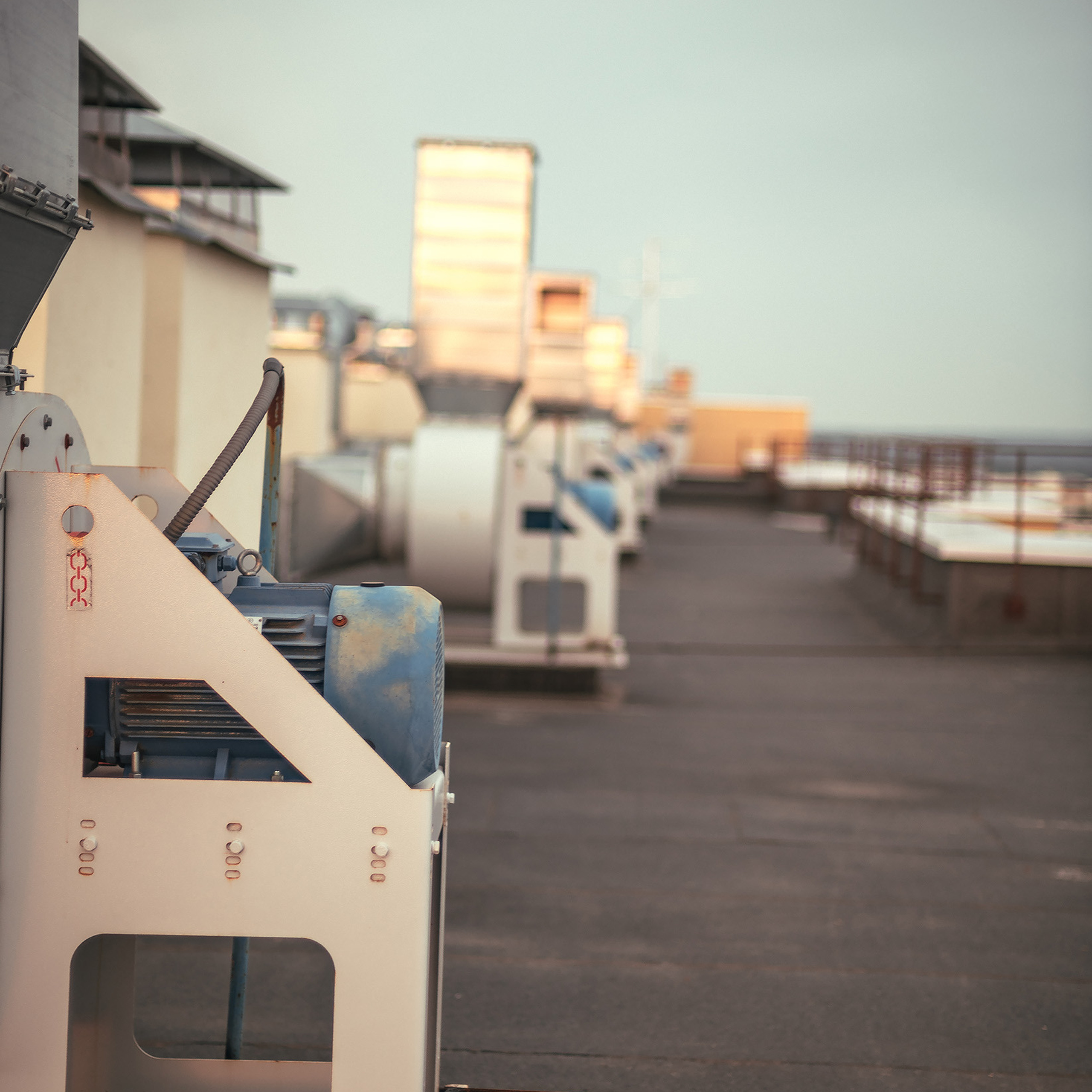 Атмосферная фотосессия на крыше