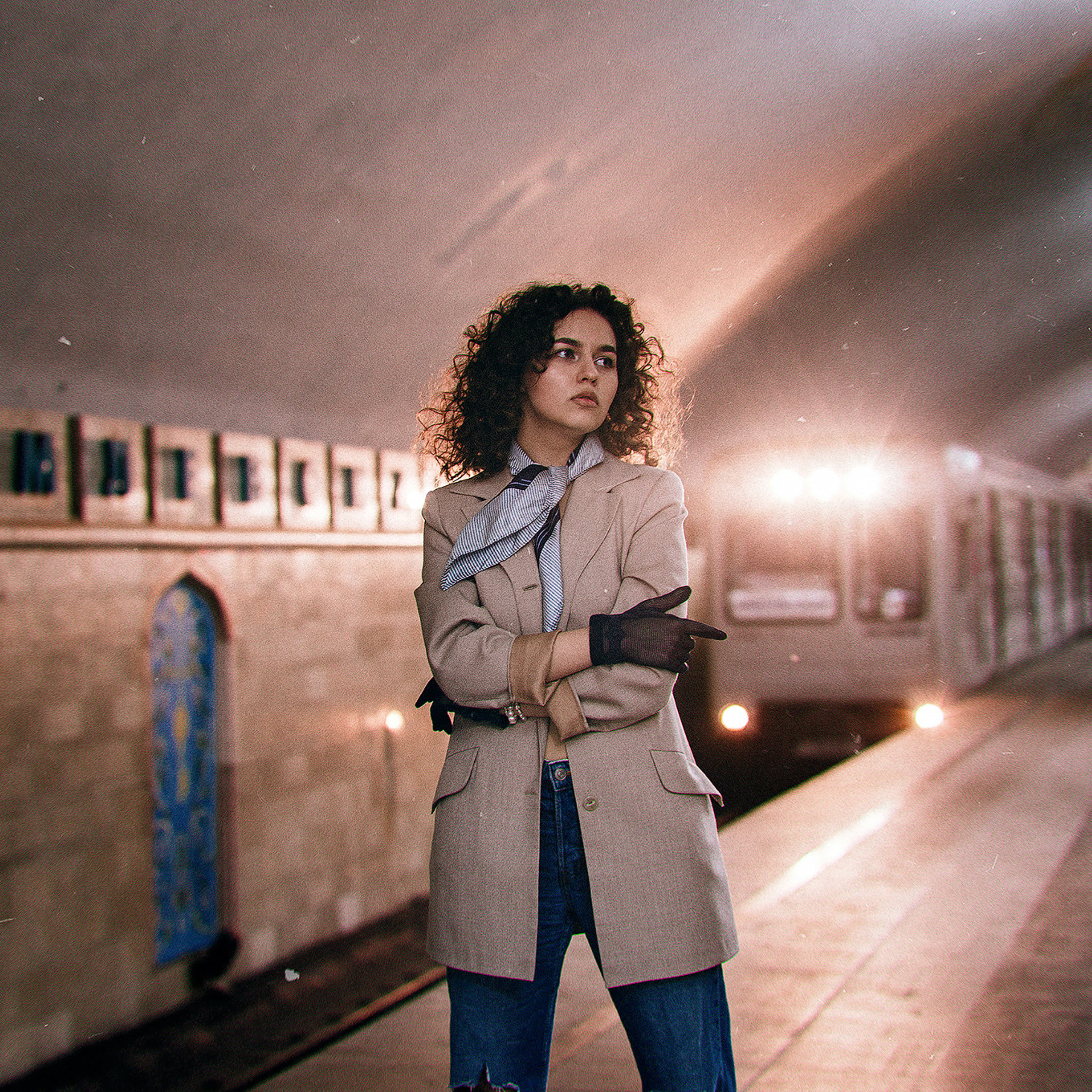 Фотосессия в метро