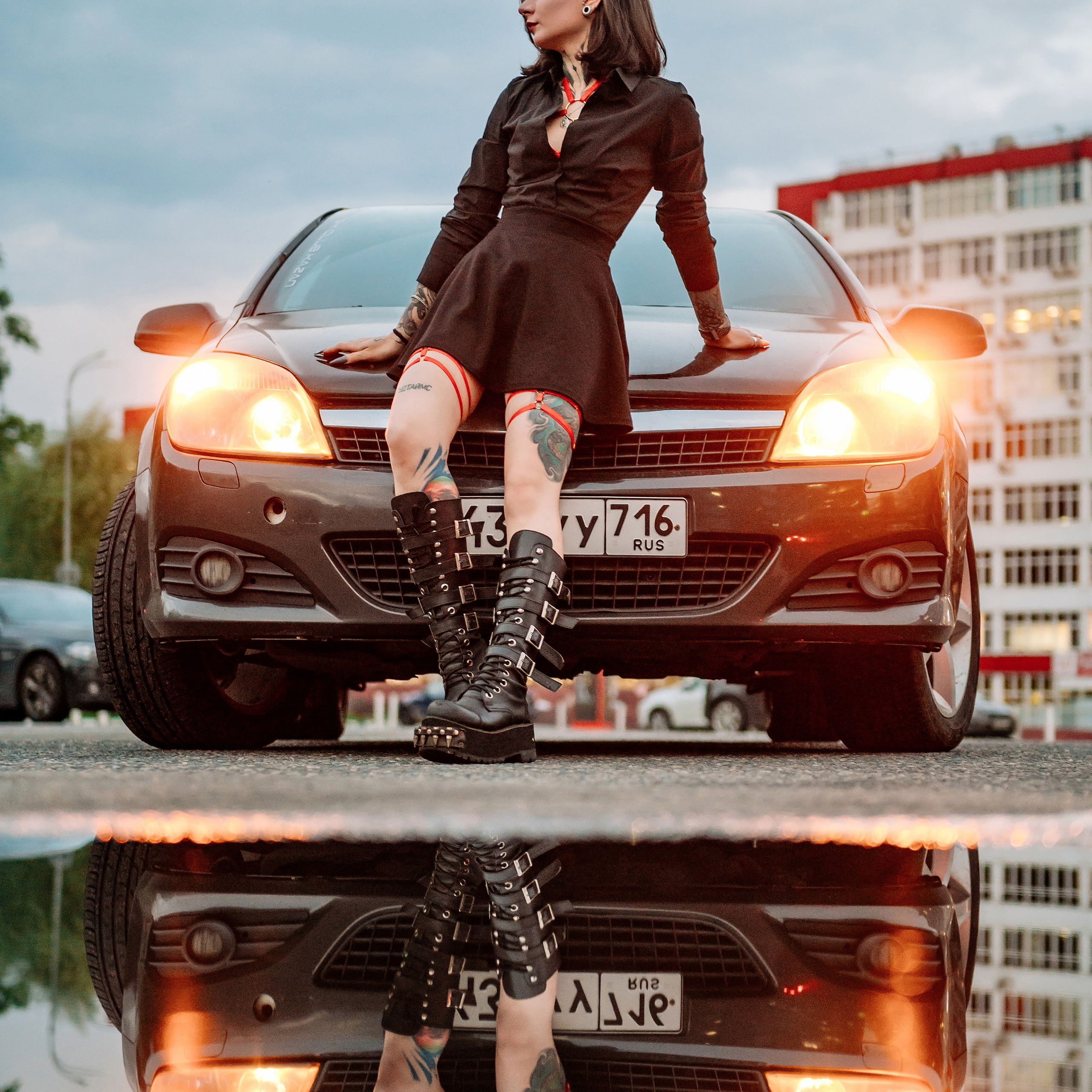 Фотосессия с любимой машиной