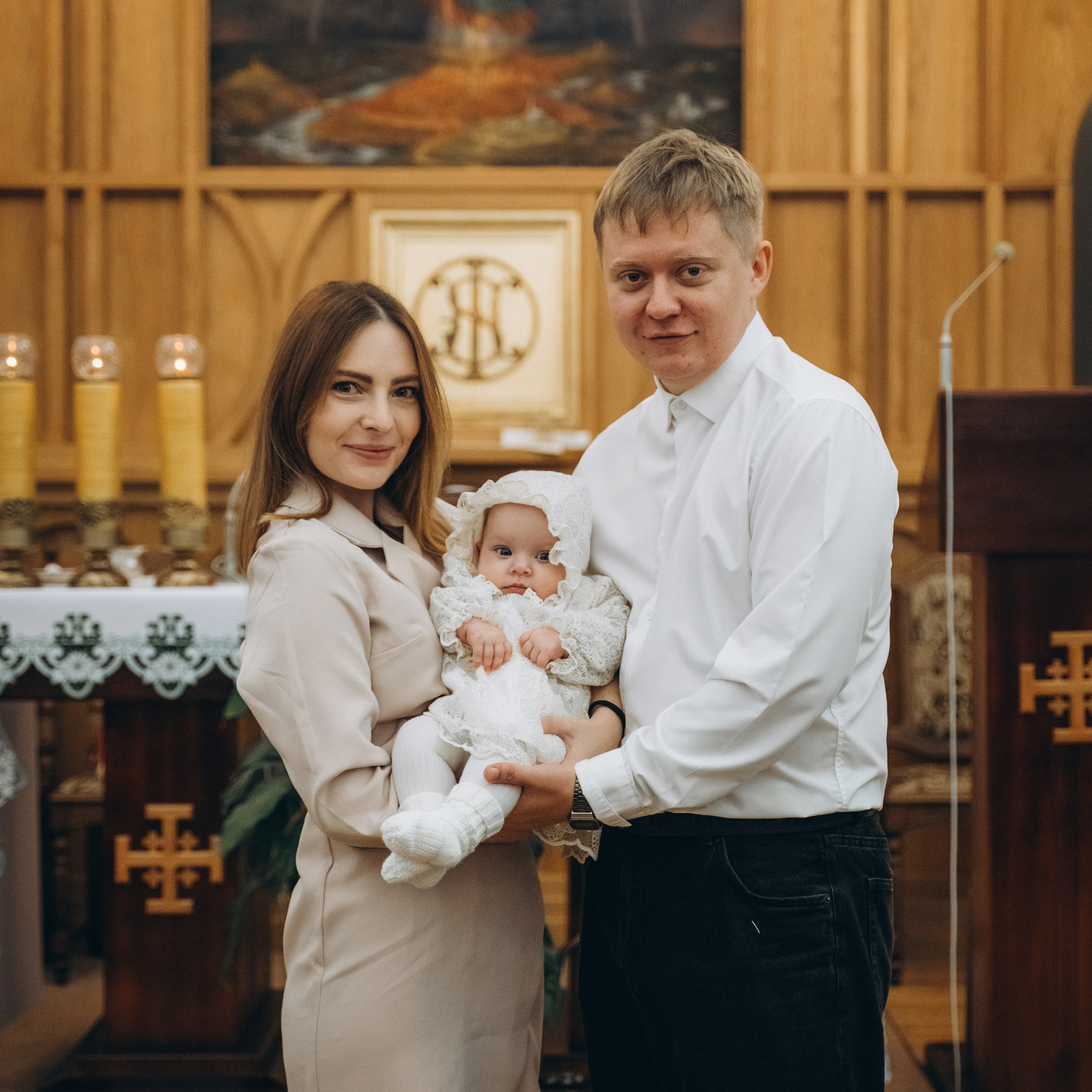 Крещение Эмили (Золотогорский костёл Пресвятой Троицы)