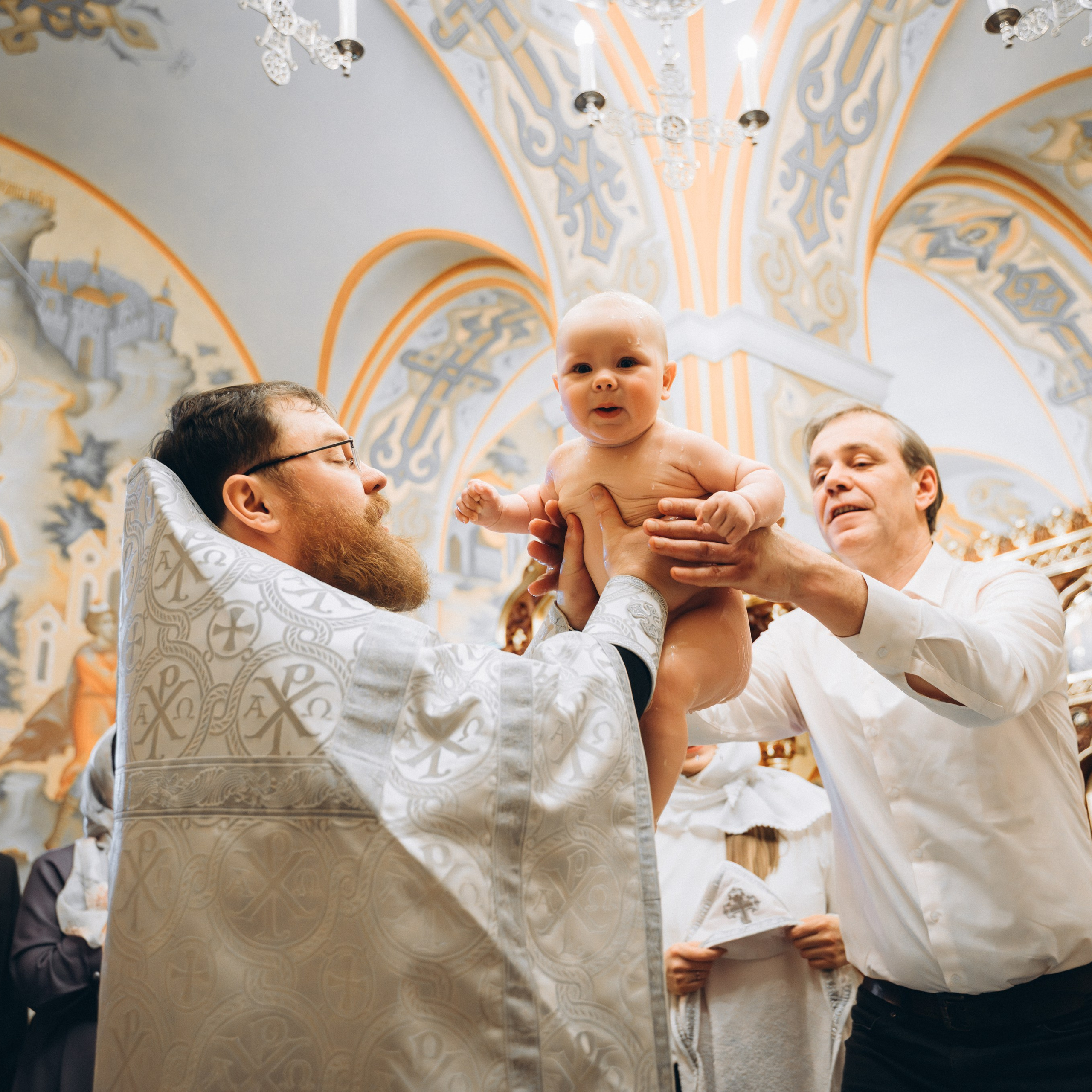 Крещение Фёдора (Храм Всех Святых) криптовый