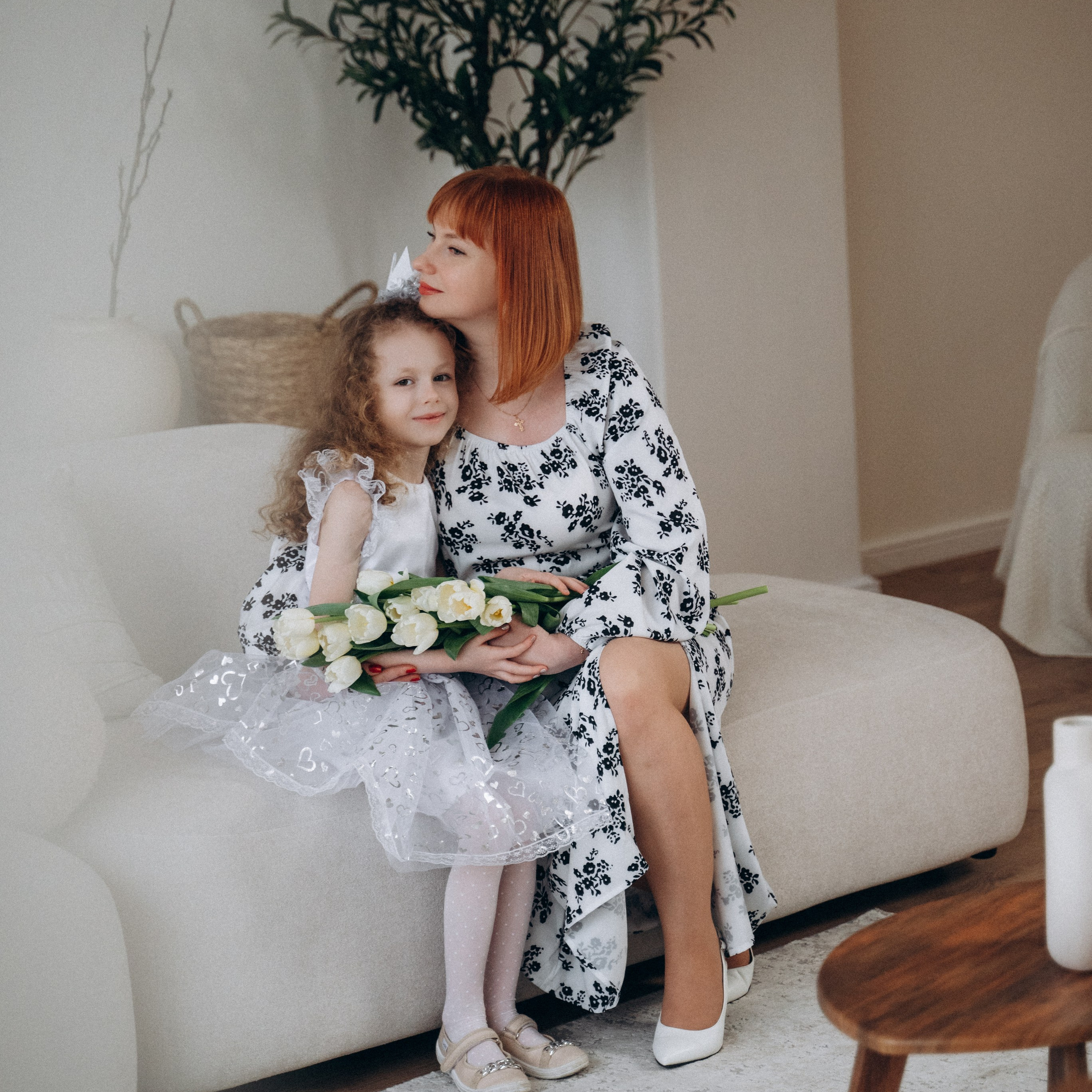 Алёна и Мия — весенний фотодень