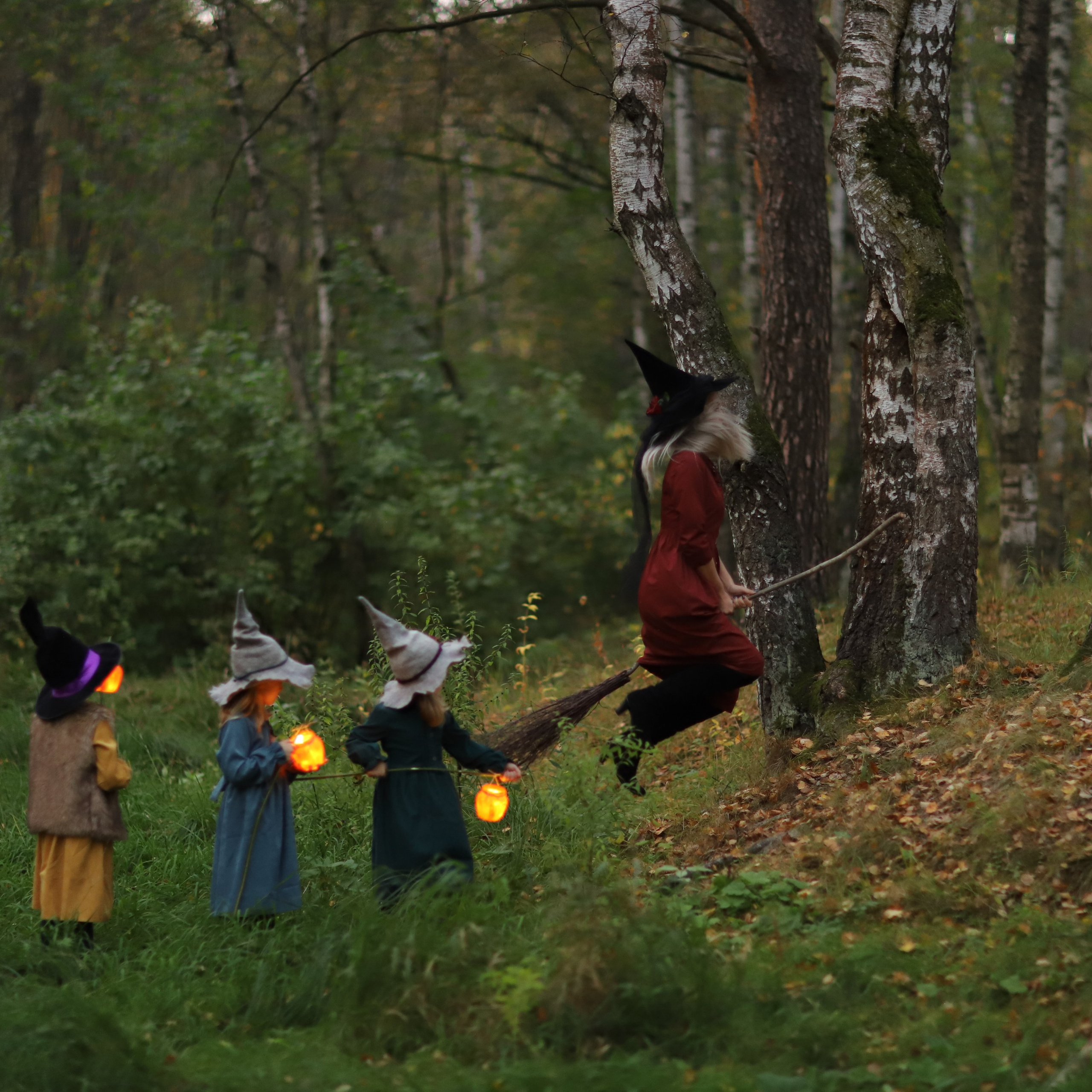 Маленькие ведьмочки. Семейный и детский фотограф в Москве Ольга Тихонкова