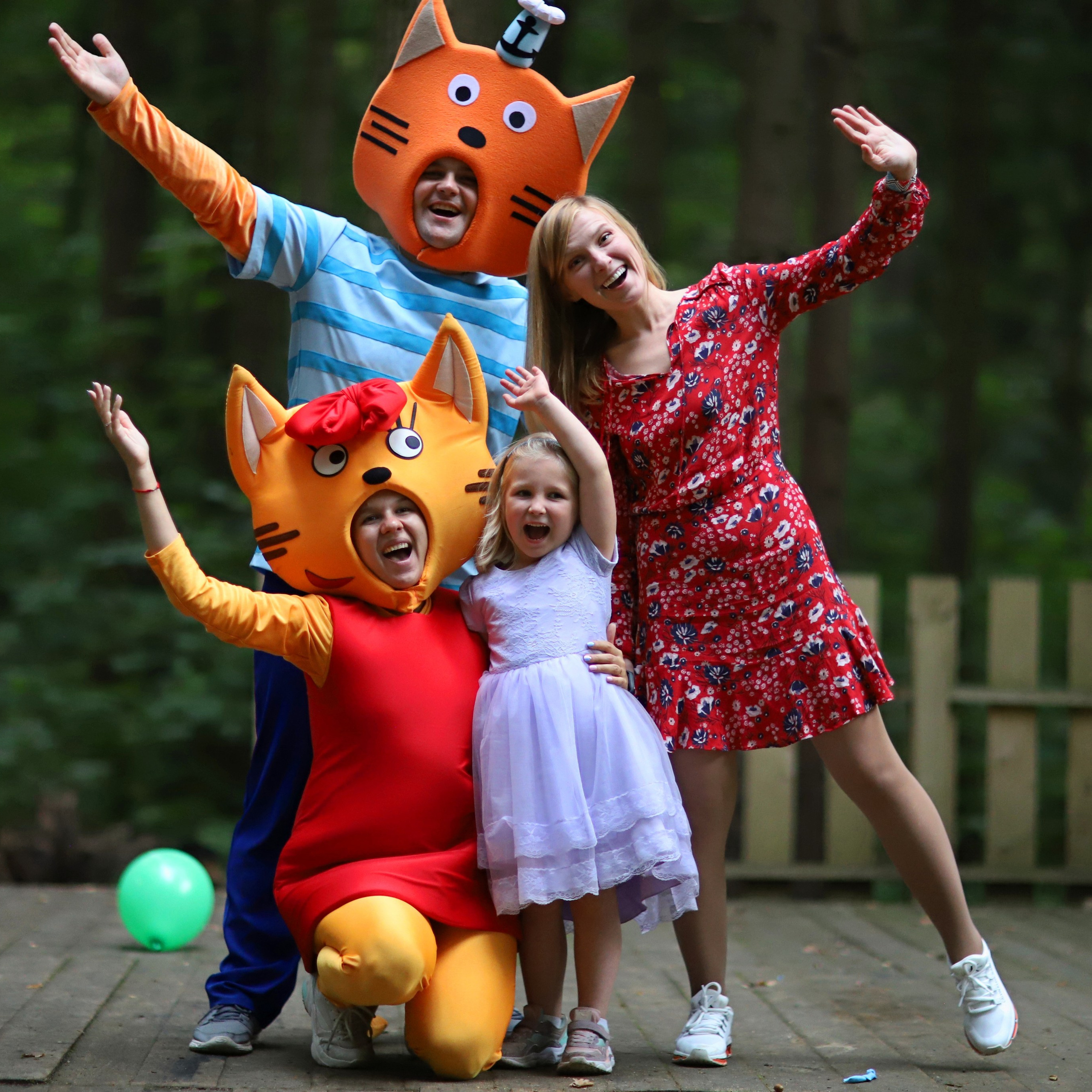 Праздник с Карамелькой и Коржиком. Семейный и детский фотограф в Москве Ольга Тихонкова