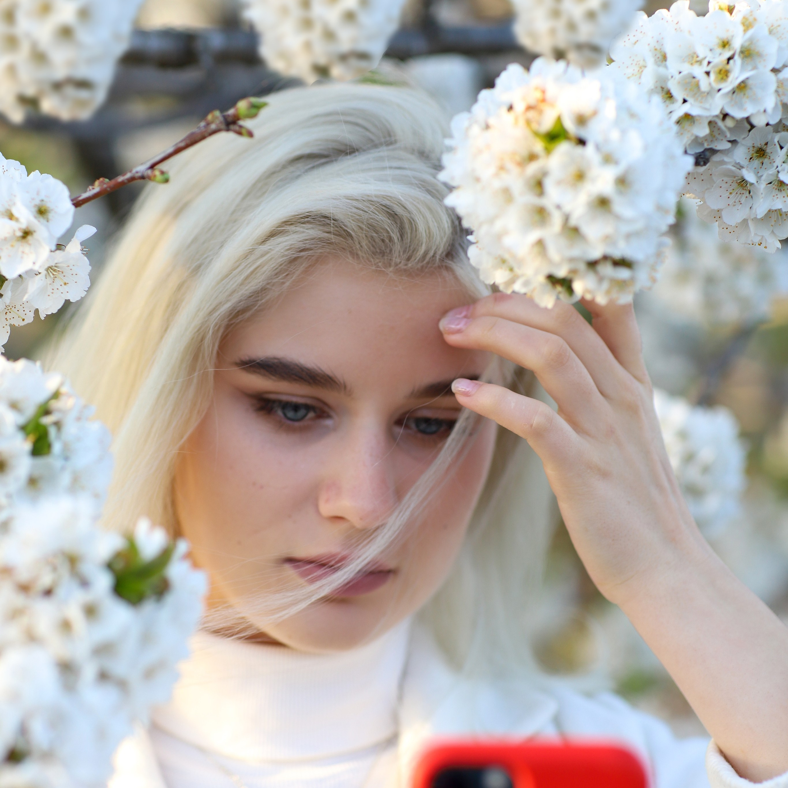 Яблони в цвету. Семейный и детский фотограф в Москве Ольга Тихонкова