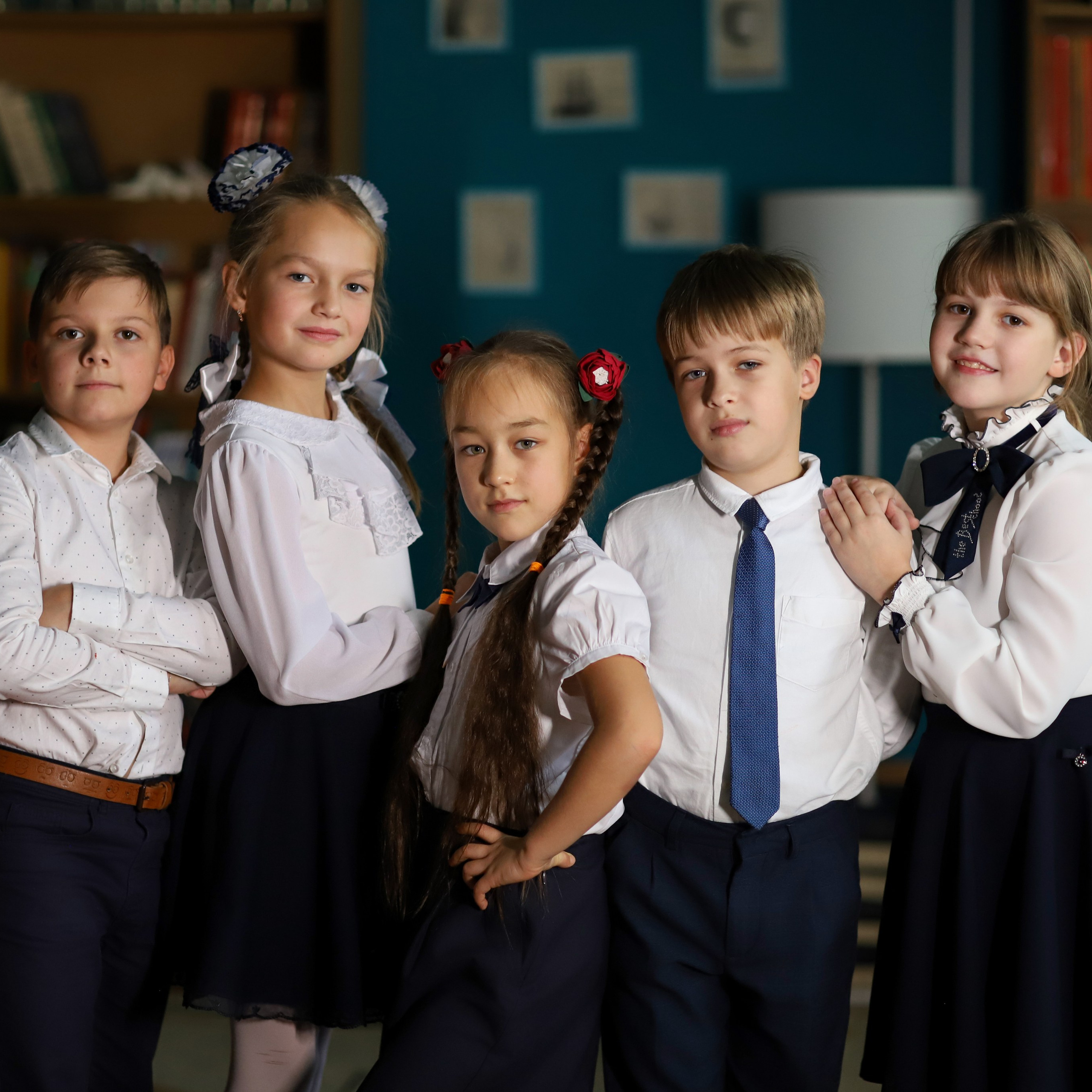Школьные будни. Семейный и детский фотограф в Москве Ольга Тихонкова