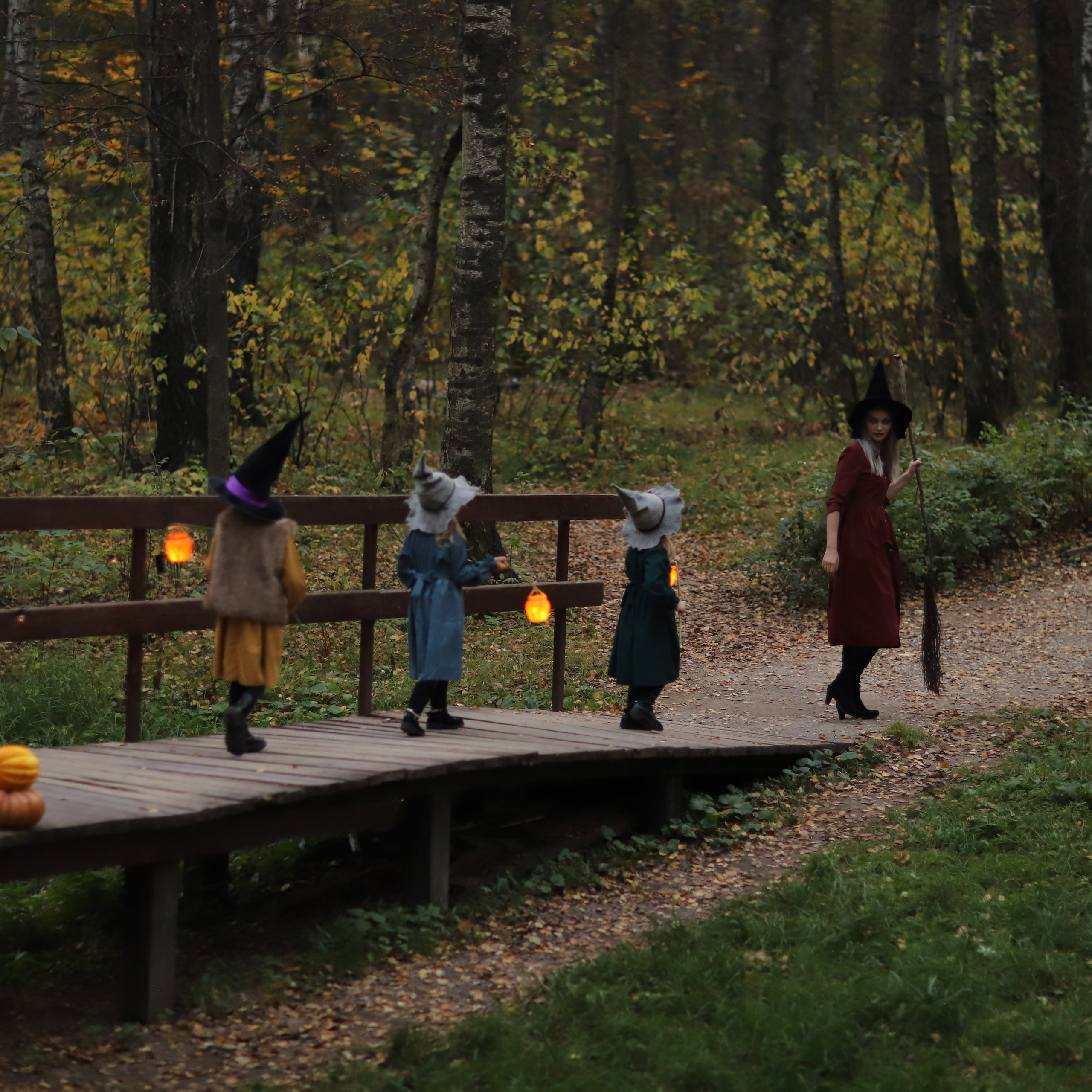 Маленькие ведьмочки. Семейный и детский фотограф в Москве Ольга Тихонкова