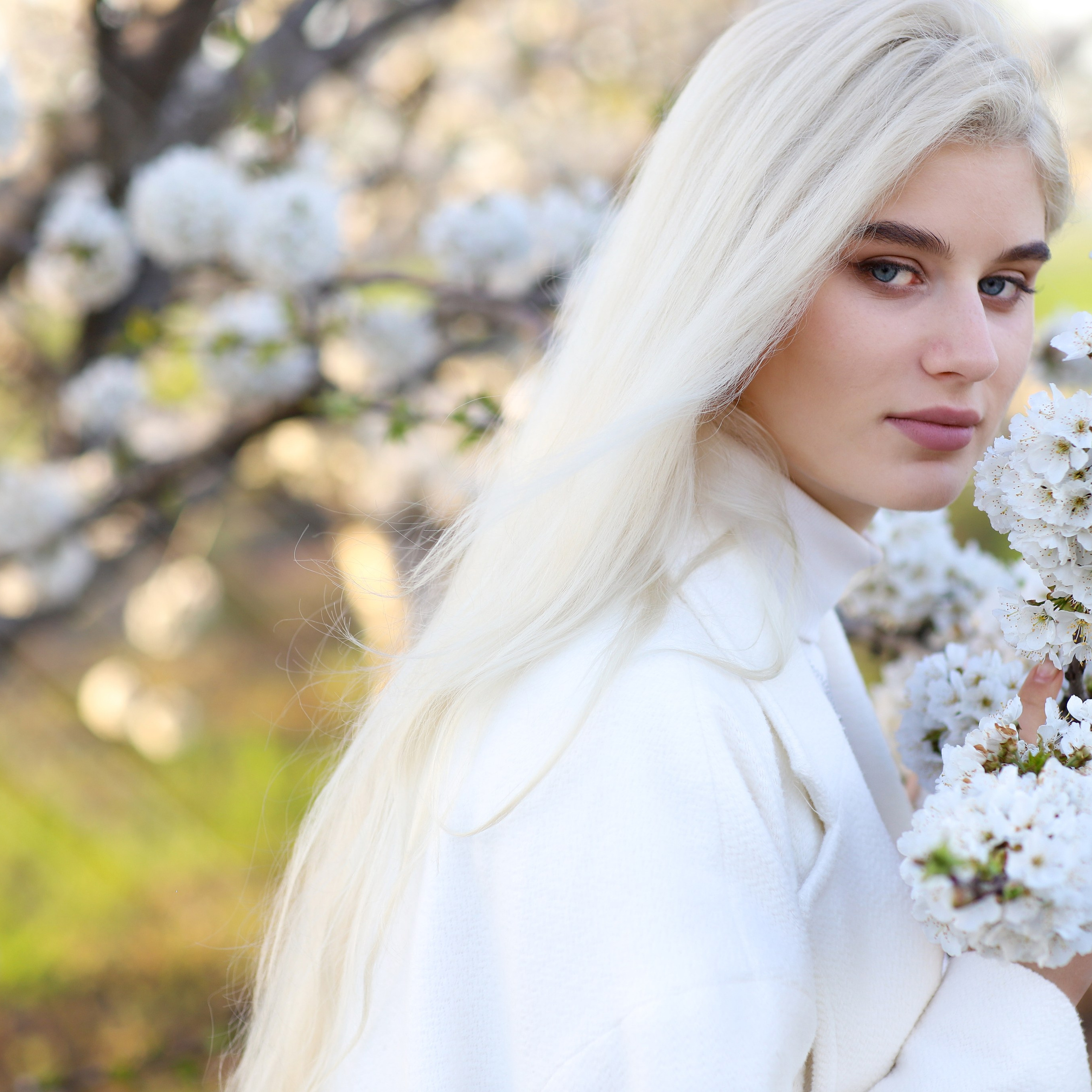Яблони в цвету. Семейный и детский фотограф в Москве Ольга Тихонкова