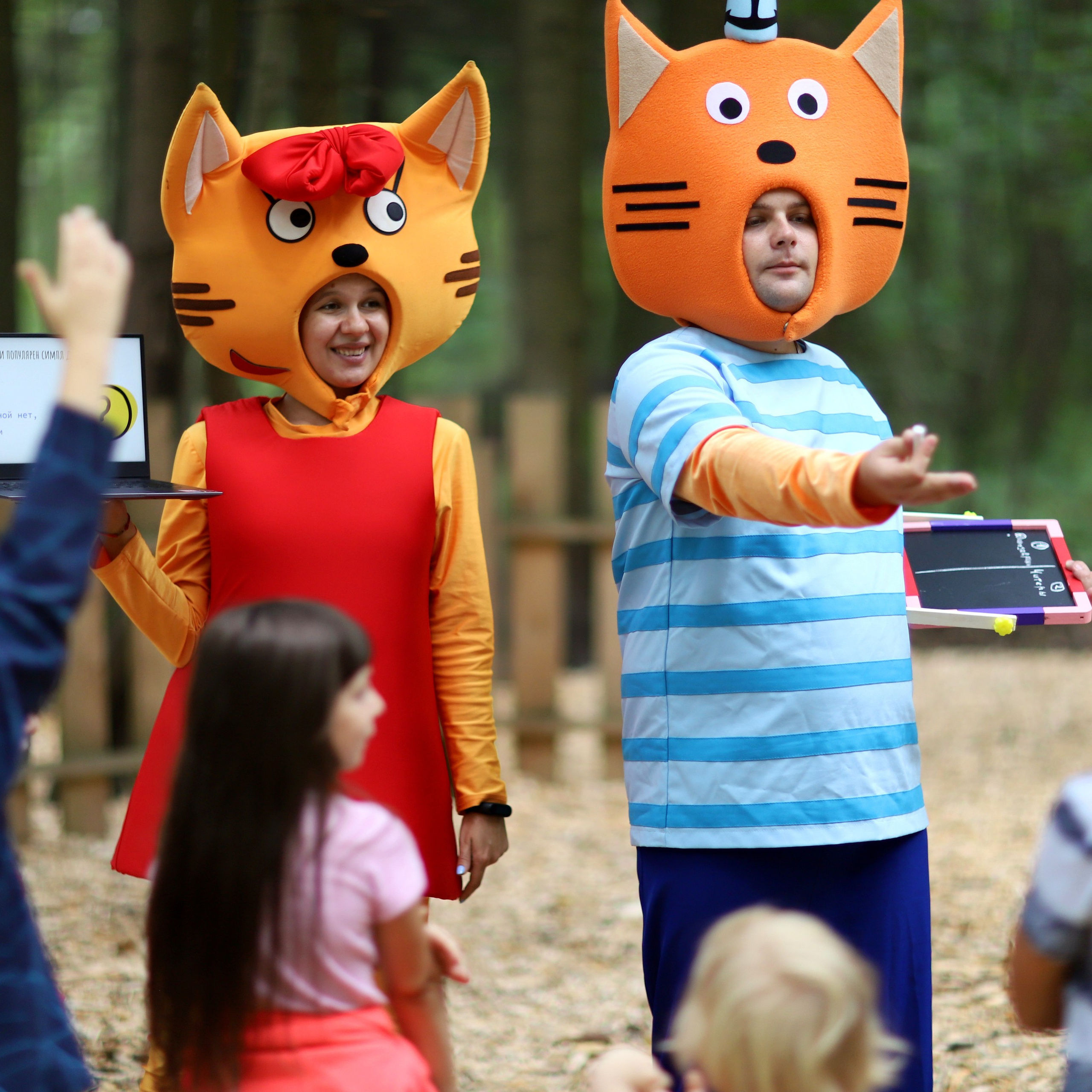 Праздник с Карамелькой и Коржиком. Семейный и детский фотограф в Москве Ольга Тихонкова