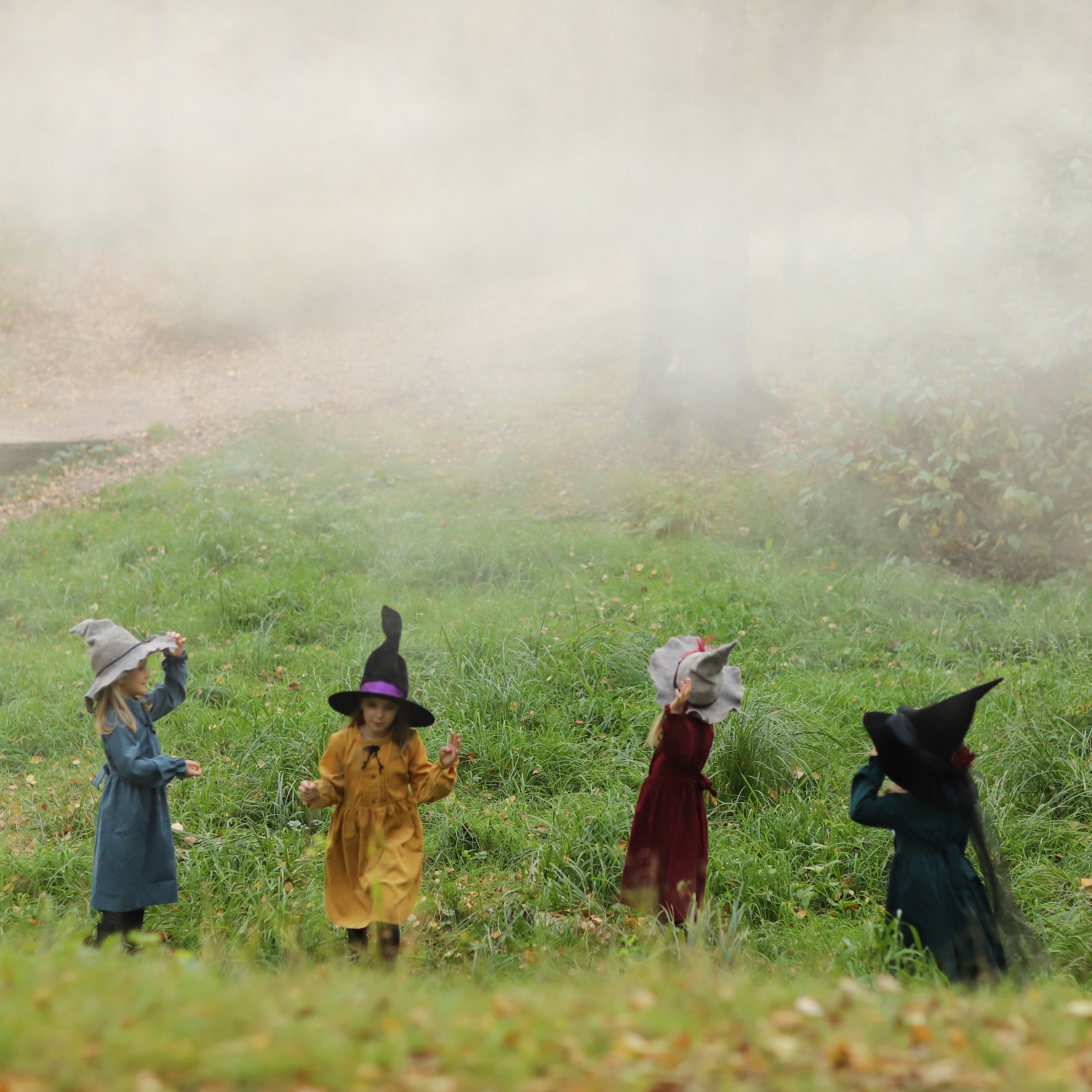 Маленькие ведьмочки. Семейный и детский фотограф в Москве Ольга Тихонкова