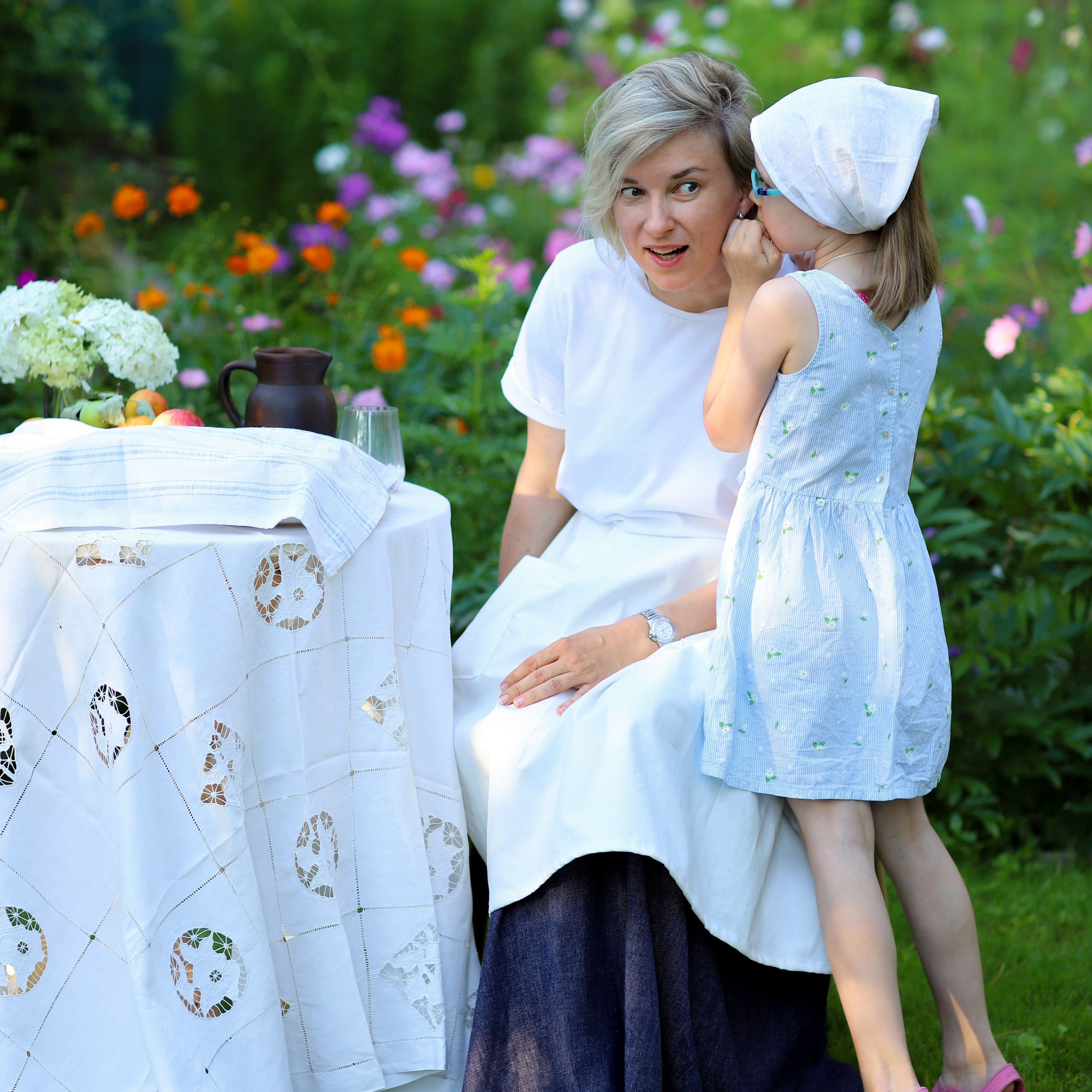 Летний сад. Семейный и детский фотограф в Москве Ольга Тихонкова