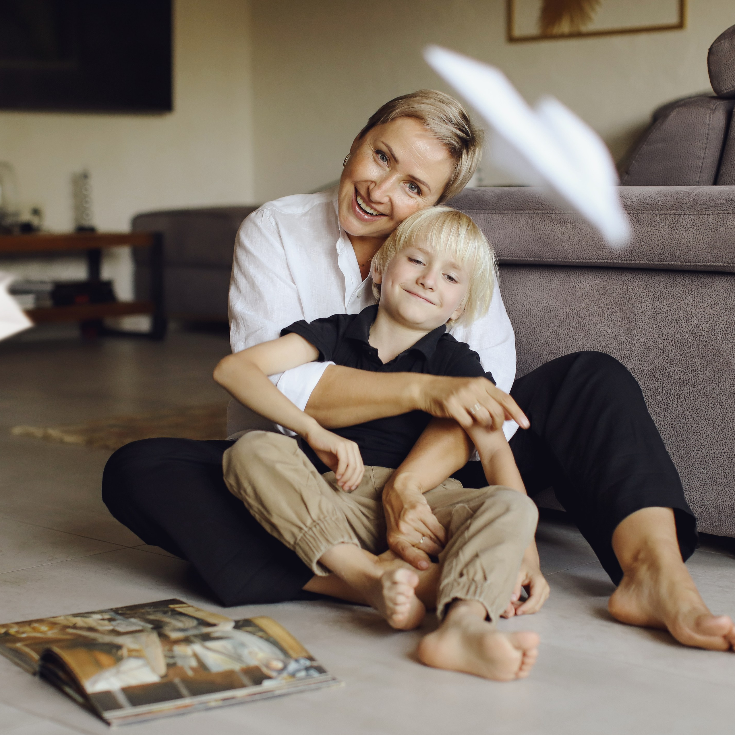 Рядом с мамой. Семейный и детский фотограф в Москве Ольга Тихонкова