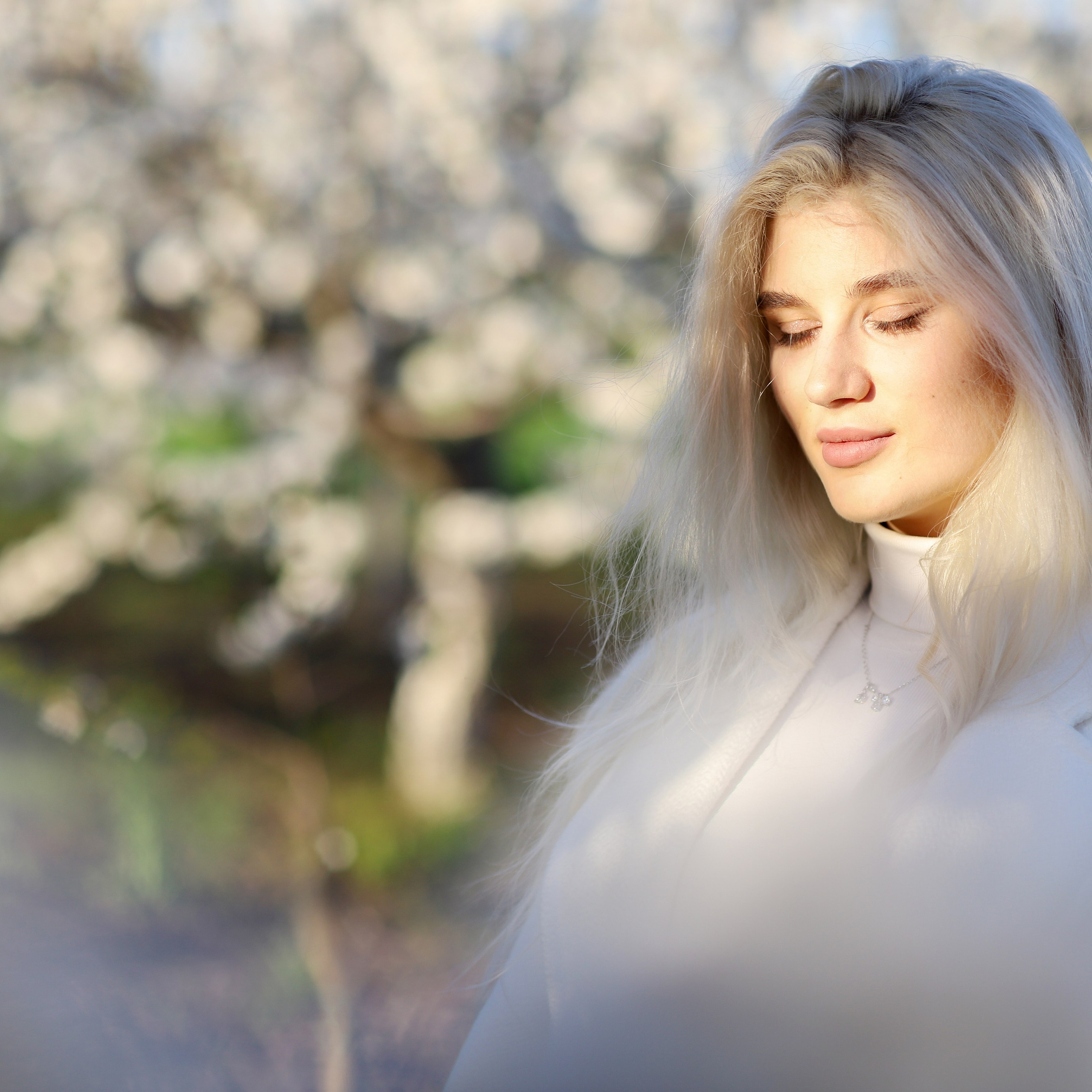 Яблони в цвету. Семейный и детский фотограф в Москве Ольга Тихонкова