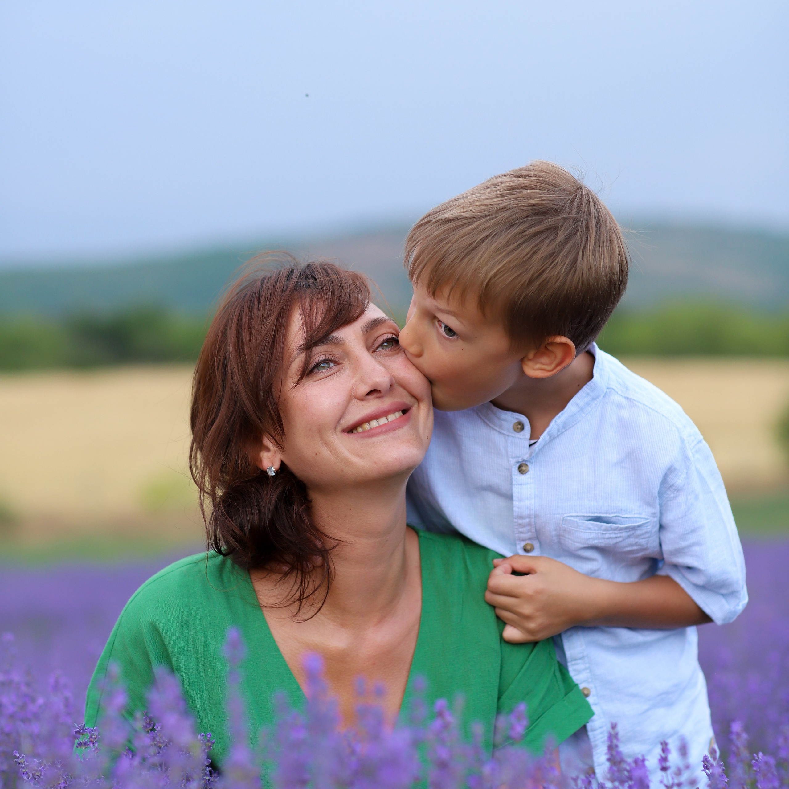 Путешествие на лавандовые поля. Семейный и детский фотограф в Москве Ольга Тихонкова