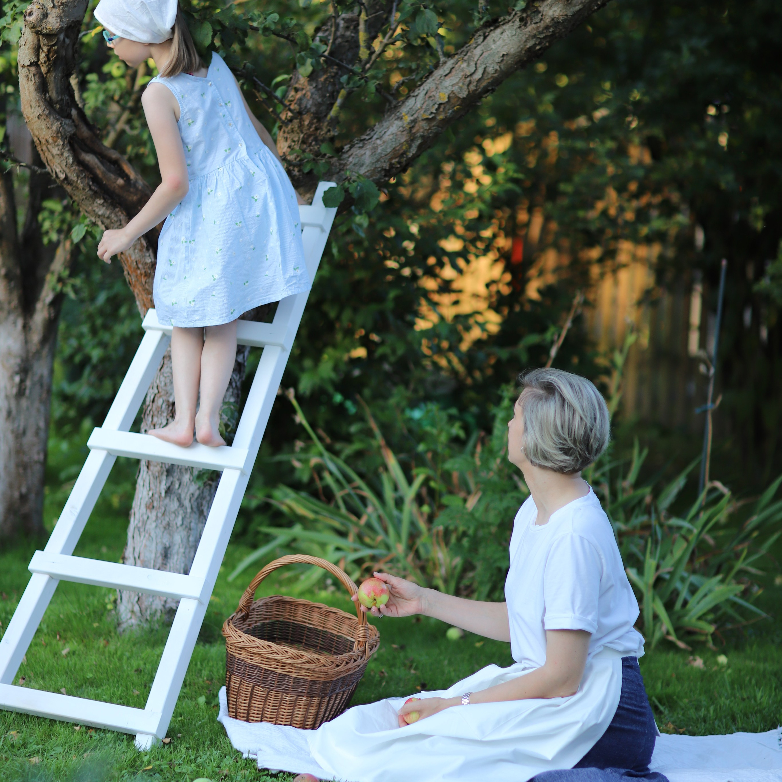 Летний сад. Семейный и детский фотограф в Москве Ольга Тихонкова