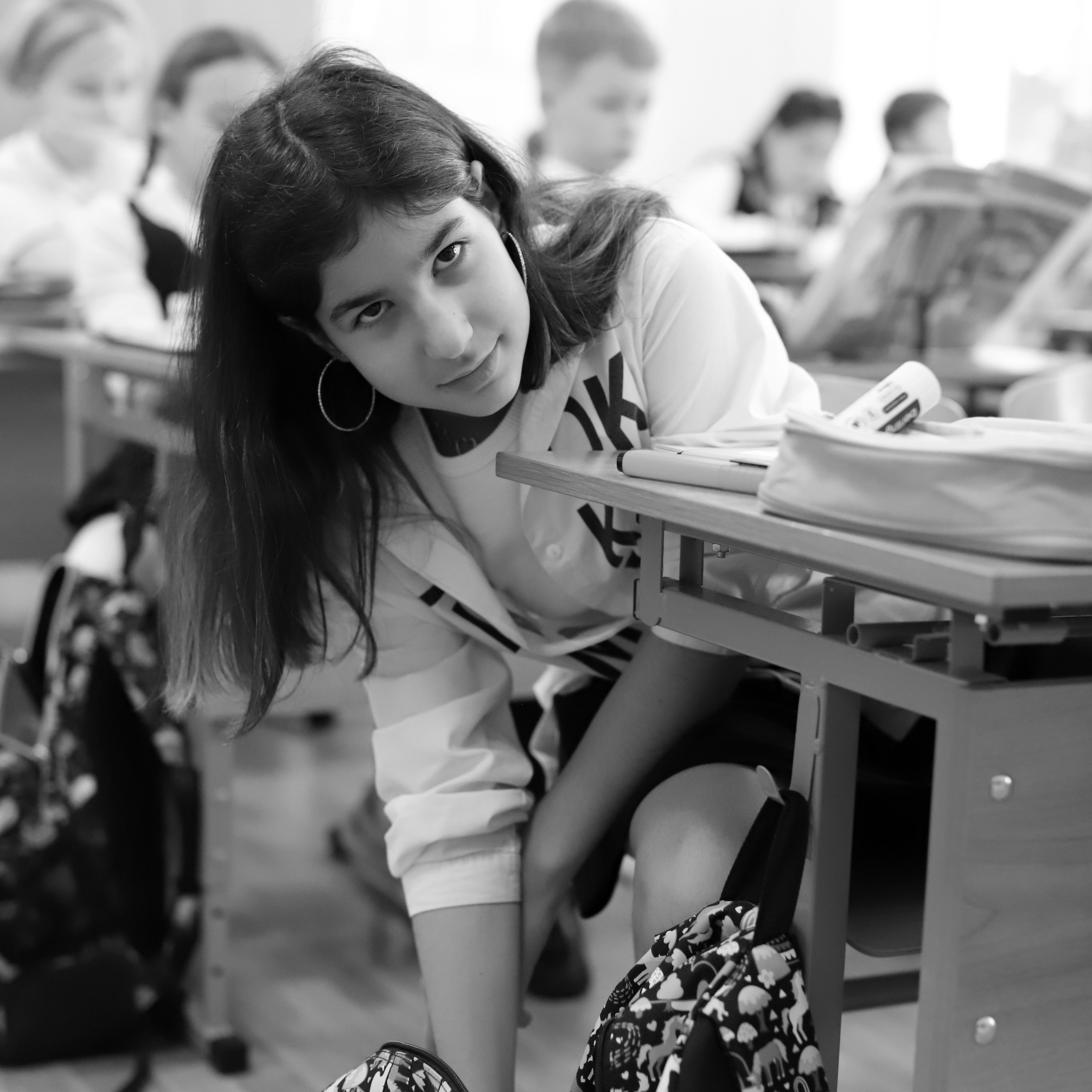 Школьные будни. Семейный и детский фотограф в Москве Ольга Тихонкова