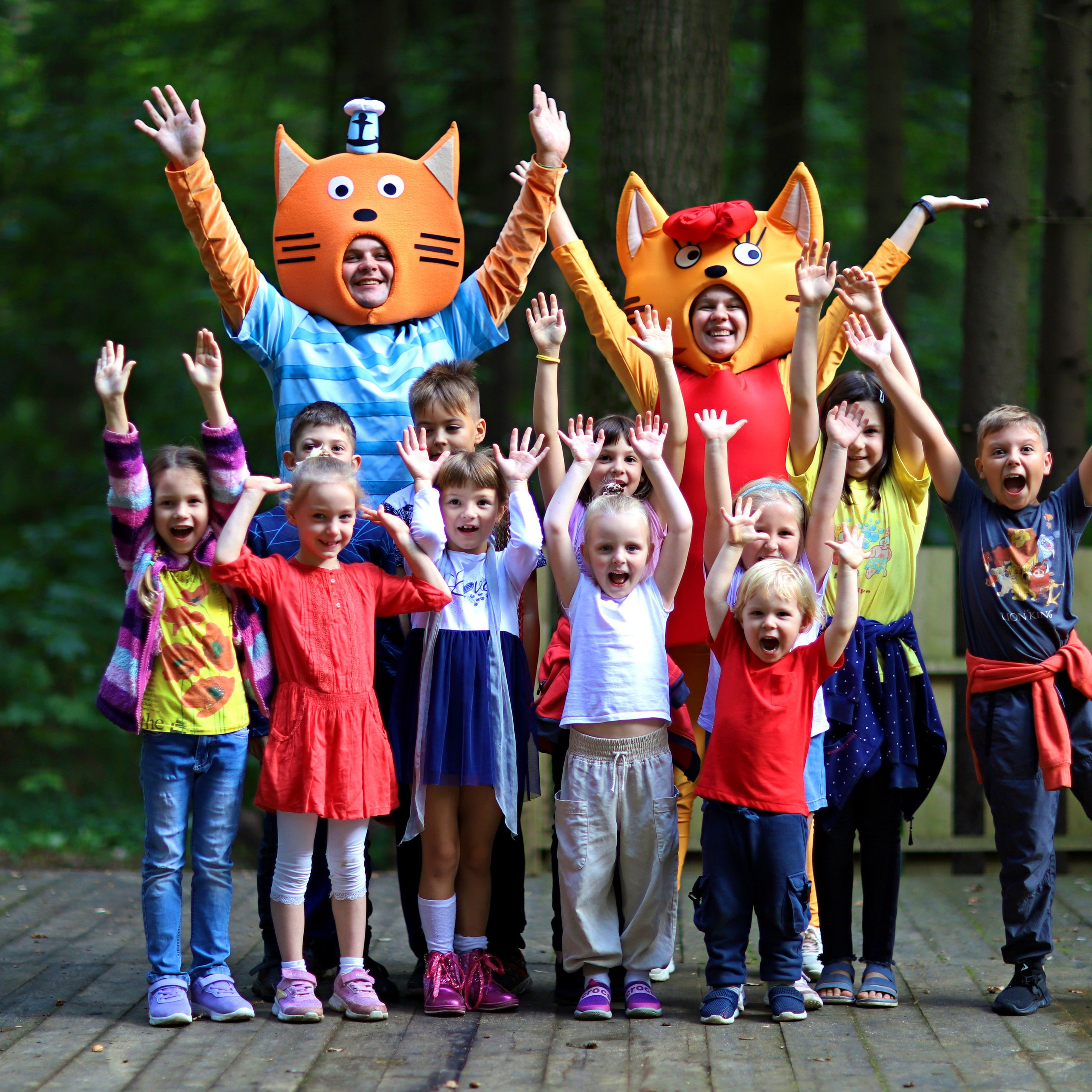 Праздник с Карамелькой и Коржиком. Семейный и детский фотограф в Москве Ольга Тихонкова