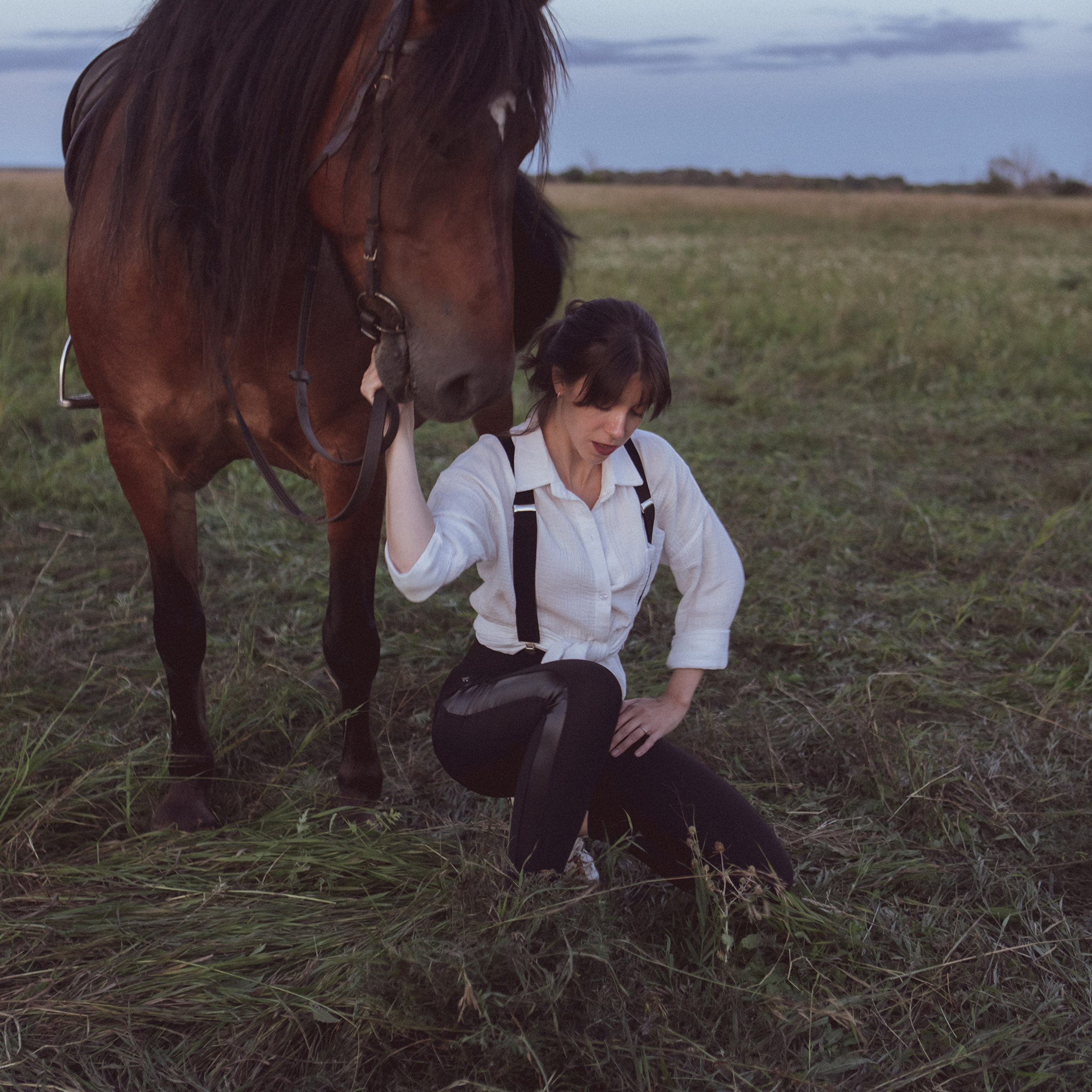 Съемка с лошадью для Киры