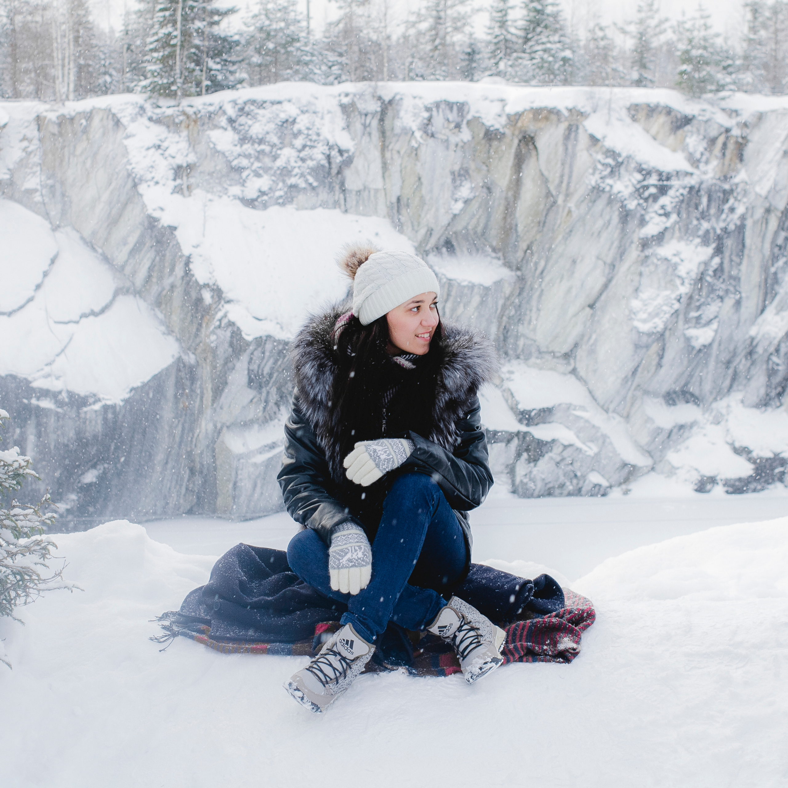 Рускеала Карелия (февраль 2018)