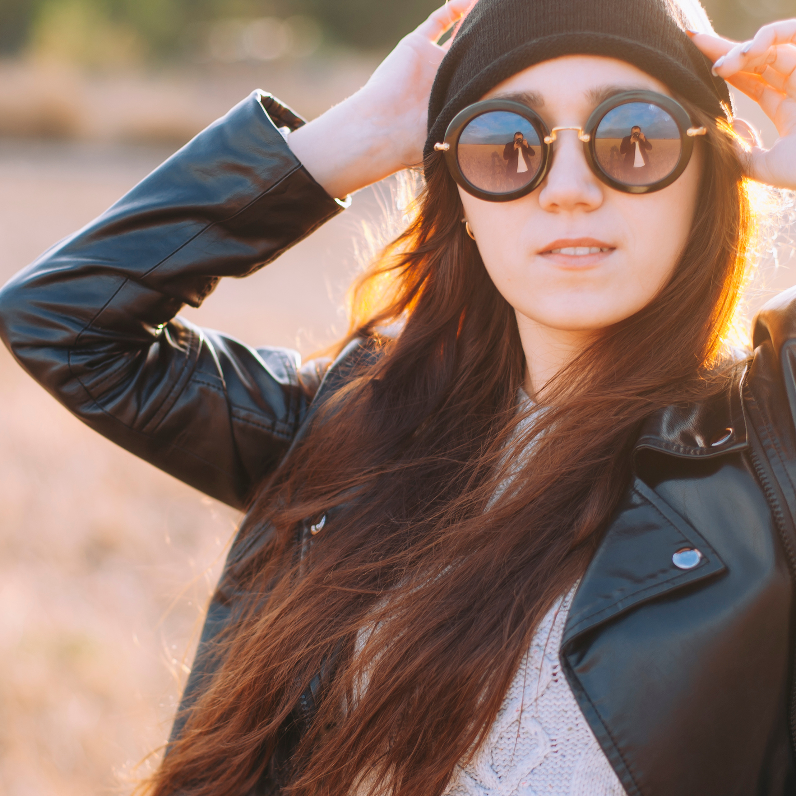 Поле у АЭС Балаково (октябрь 2018)