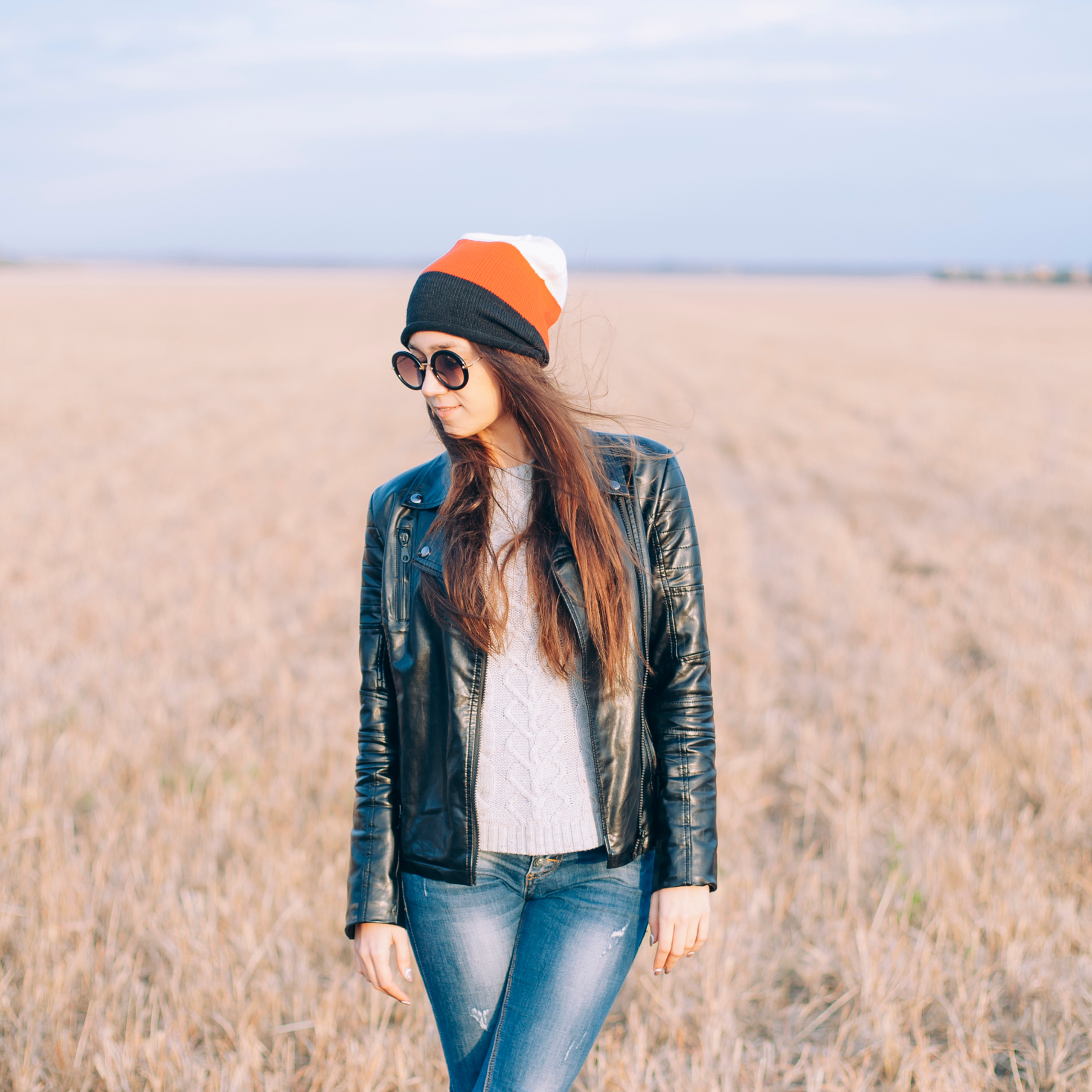 Поле у АЭС Балаково (октябрь 2018)