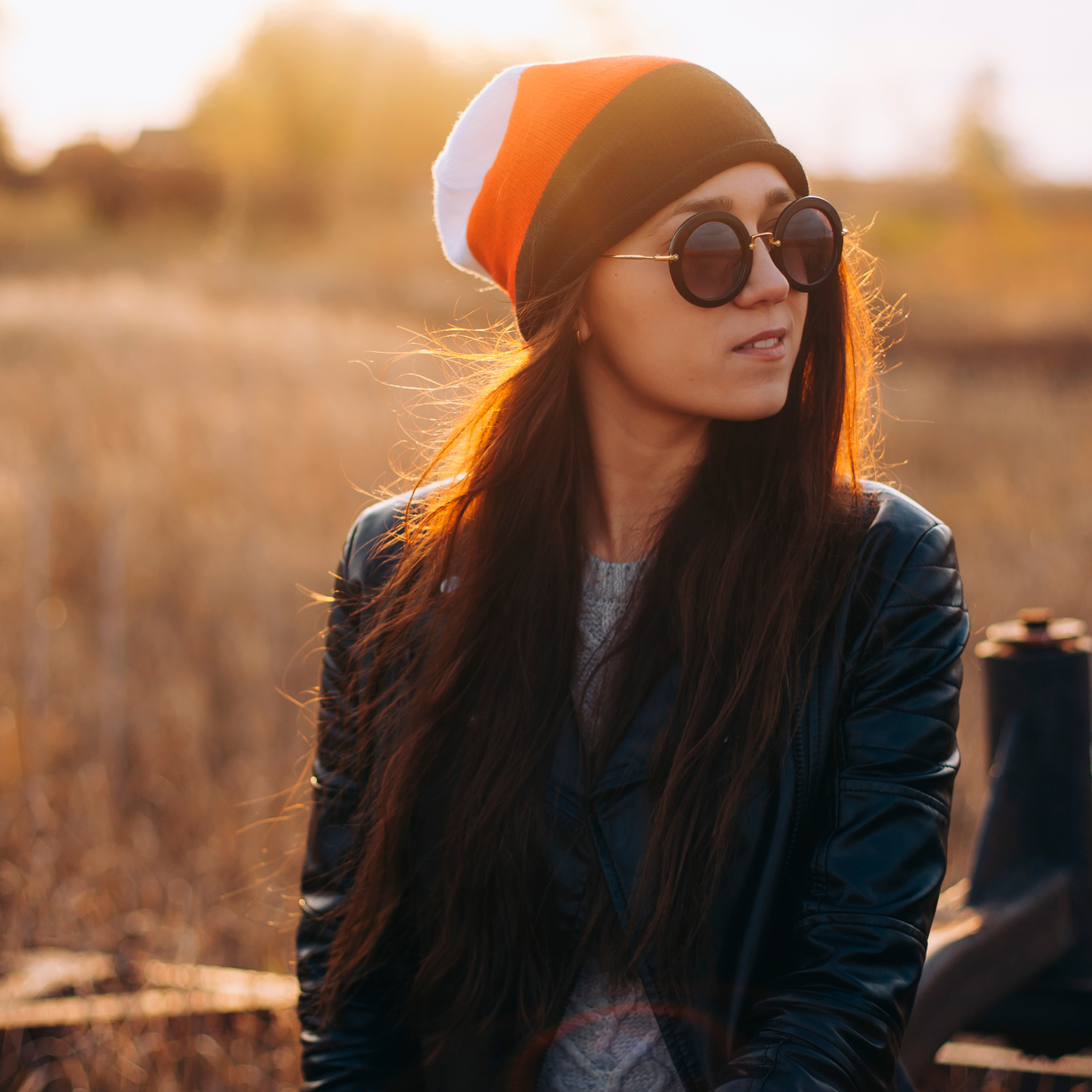 Поле у АЭС Балаково (октябрь 2018)