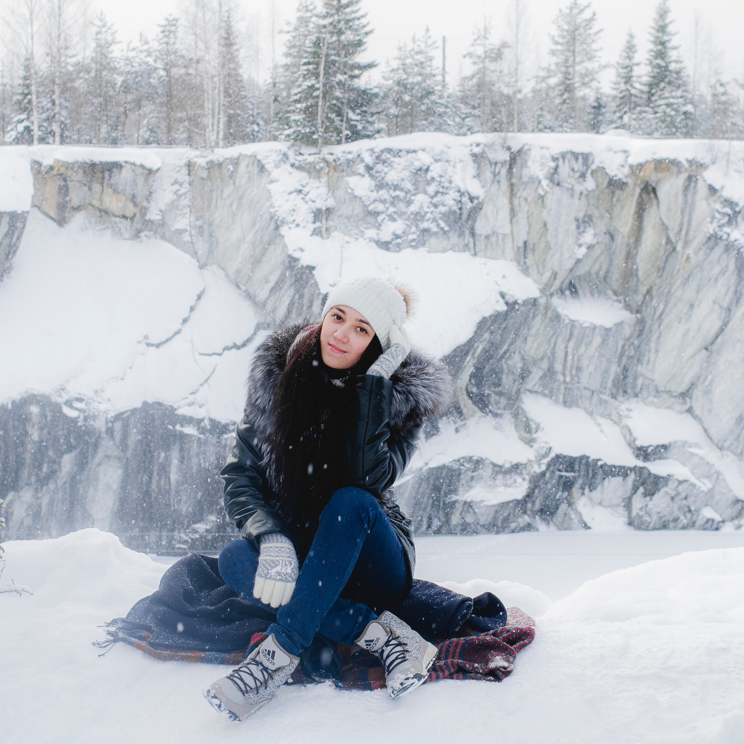 Рускеала Карелия (февраль 2018)