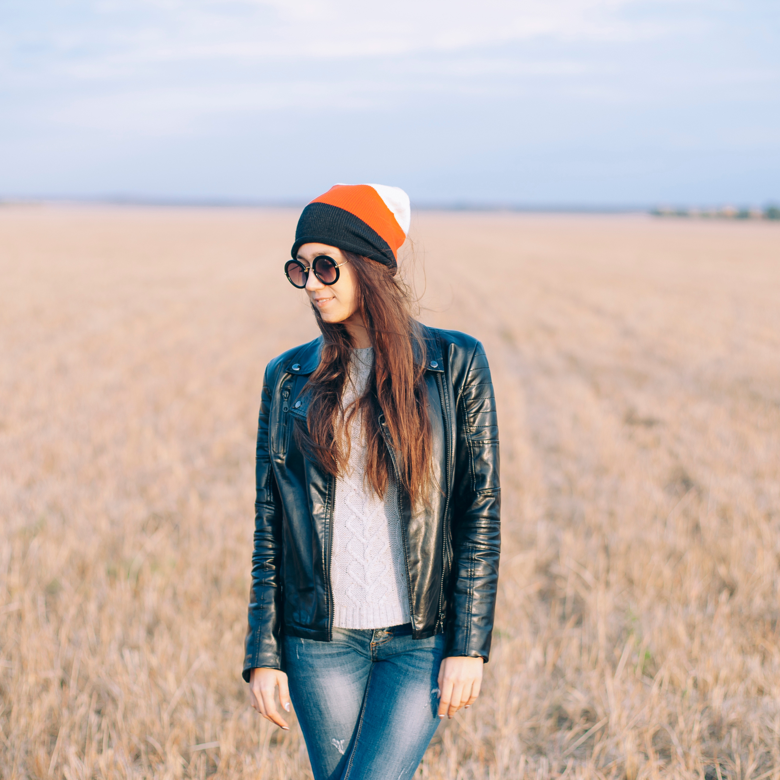 Поле у АЭС Балаково (октябрь 2018)