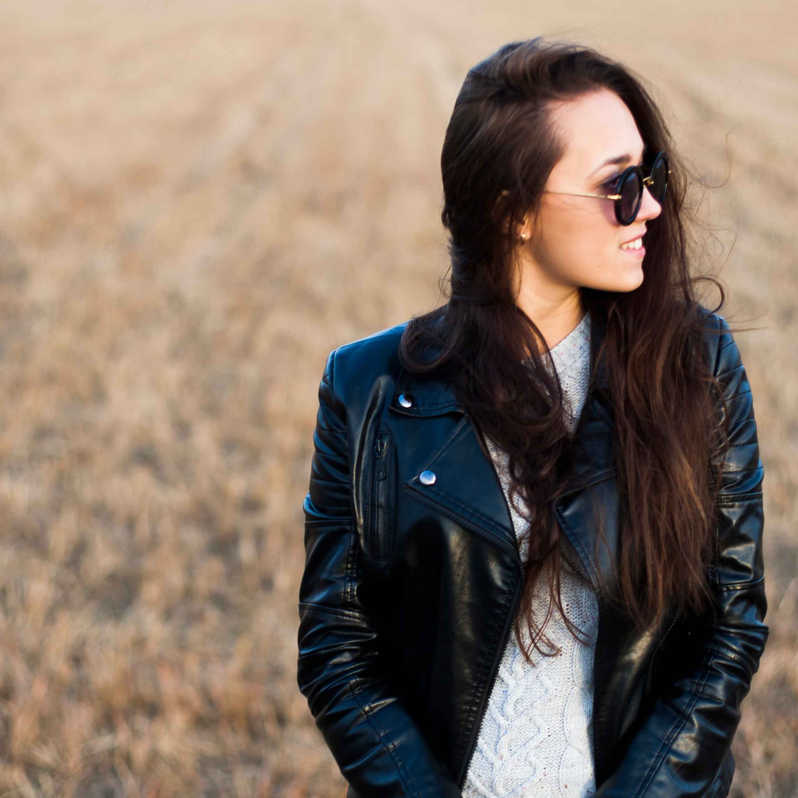 Поле у АЭС Балаково (октябрь 2018)