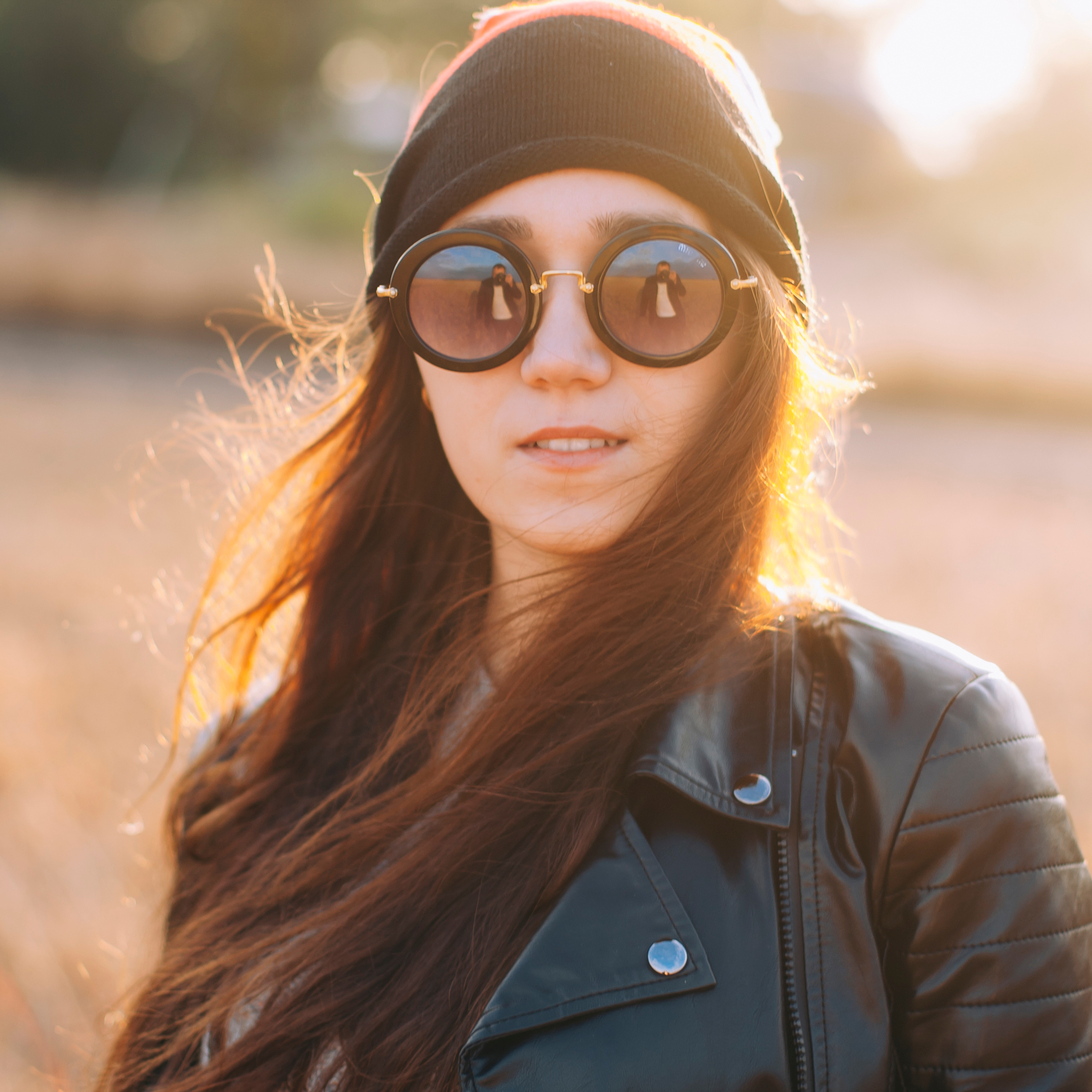 Поле у АЭС Балаково (октябрь 2018)