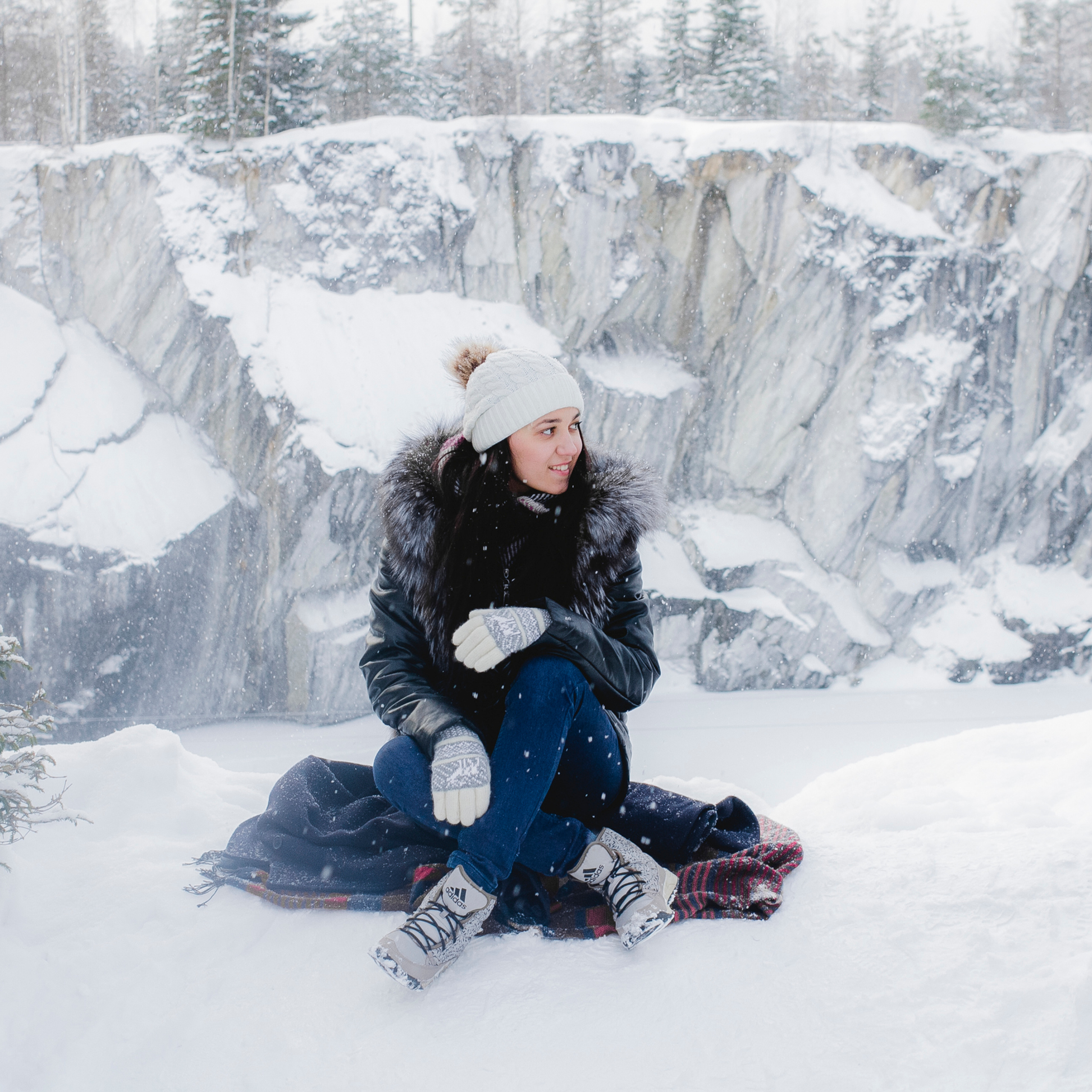 Рускеала Карелия (февраль 2018)