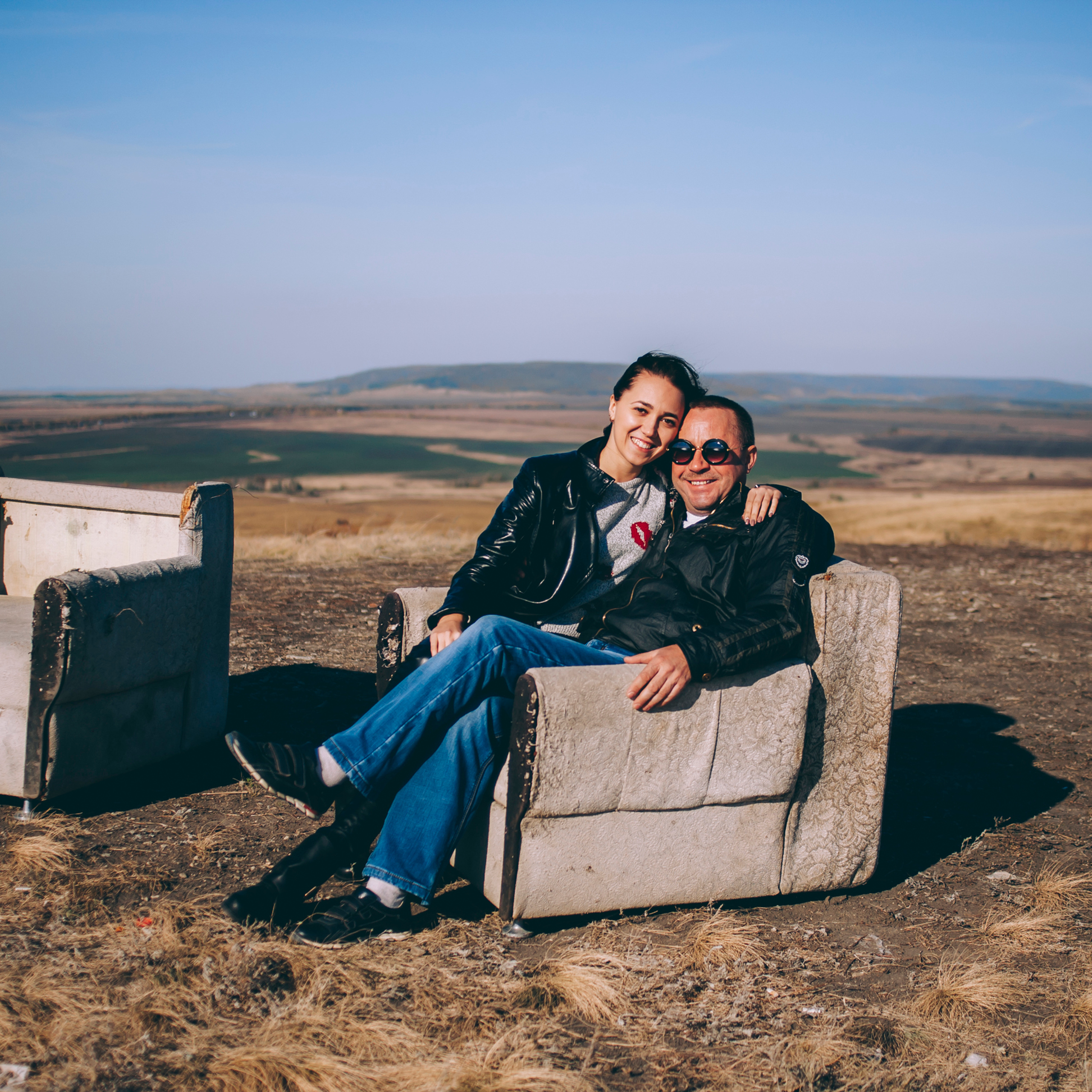 Поле у АЭС Балаково (октябрь 2018)