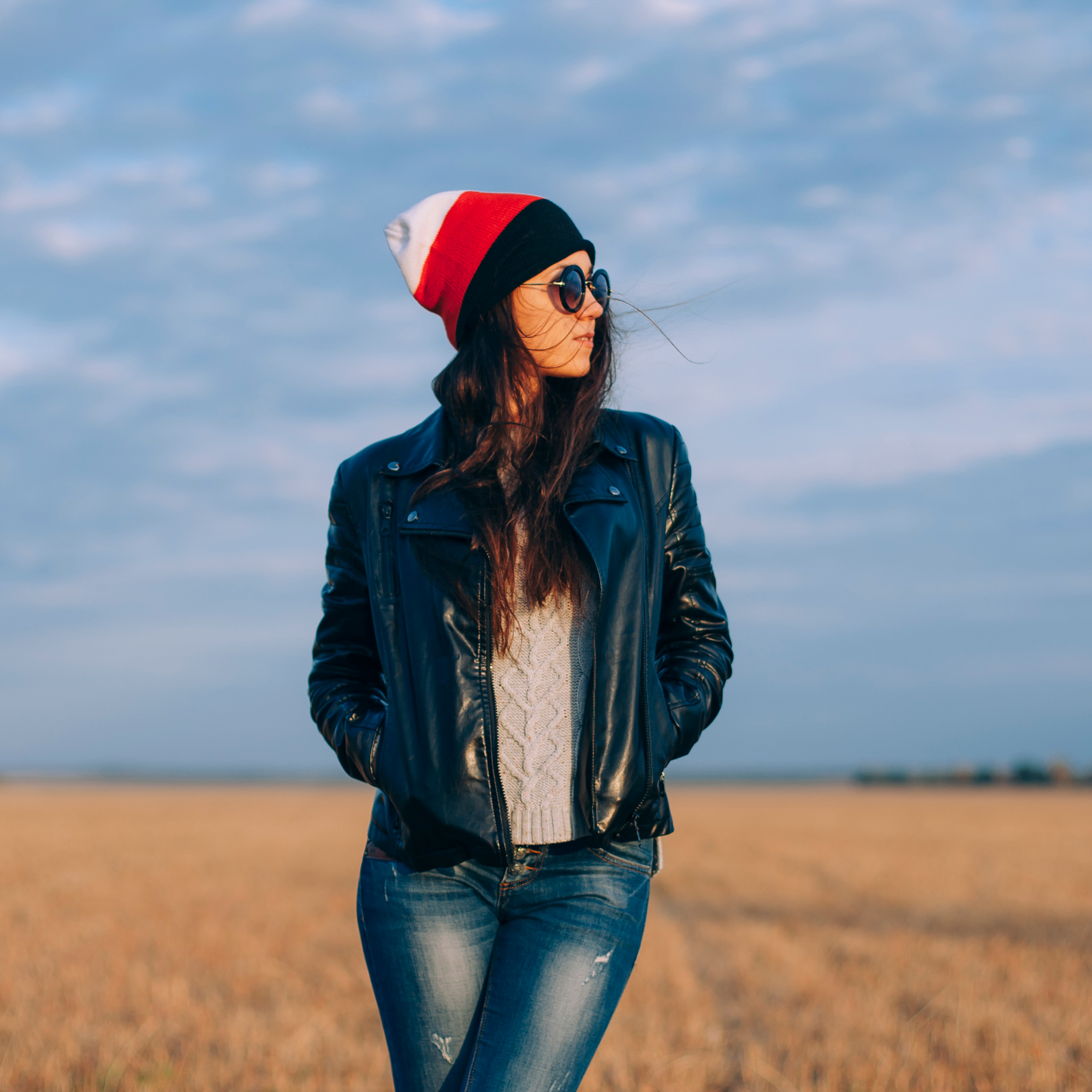 Поле у АЭС Балаково (октябрь 2018)