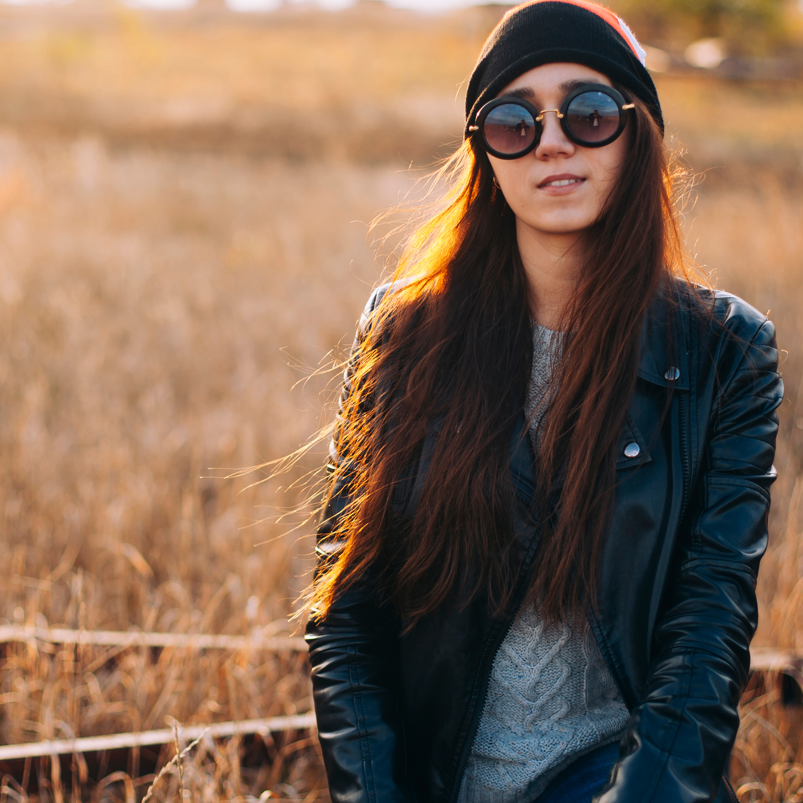 Поле у АЭС Балаково (октябрь 2018)