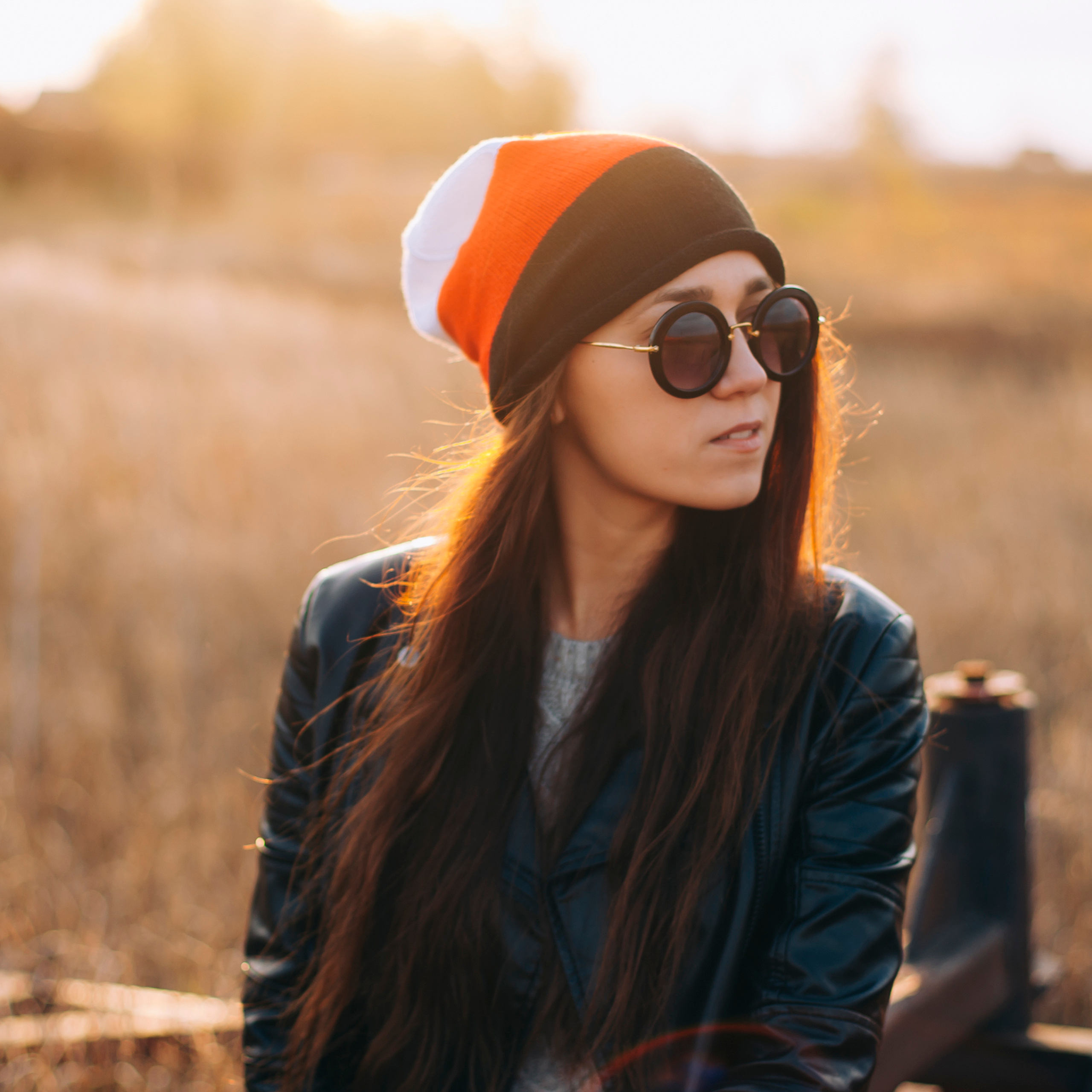 Поле у АЭС Балаково (октябрь 2018)