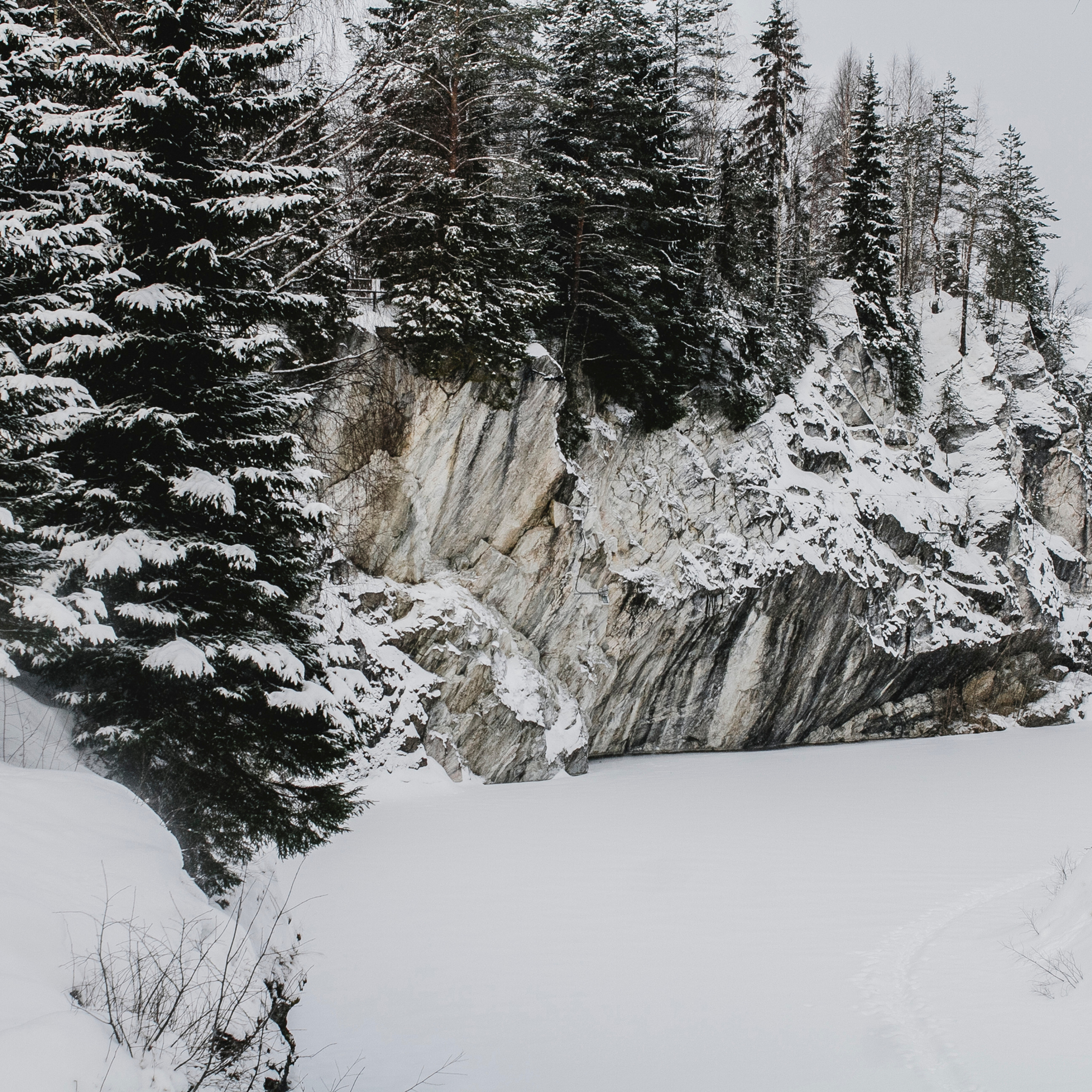 Рускеала Карелия (февраль 2018)