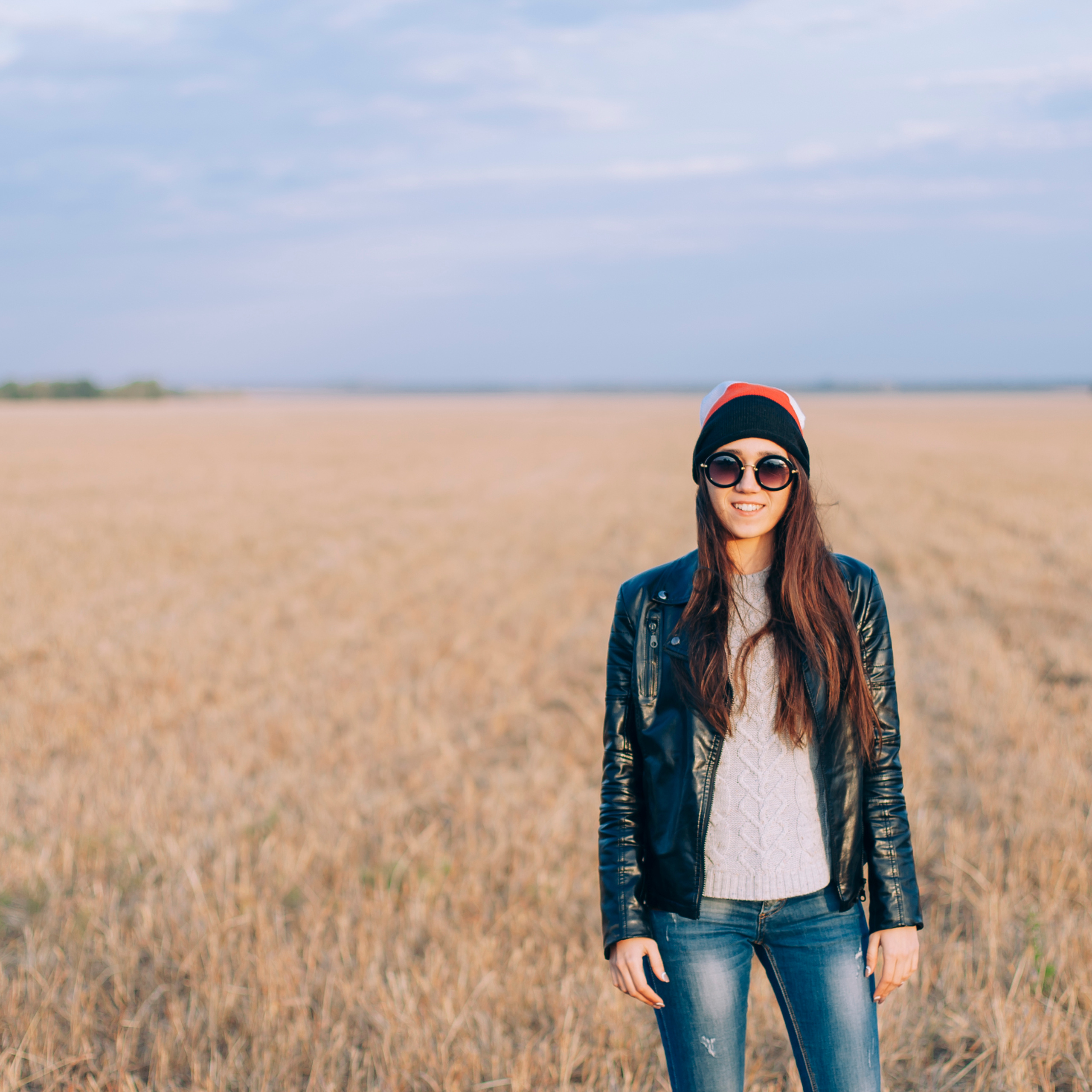 Поле у АЭС Балаково (октябрь 2018)