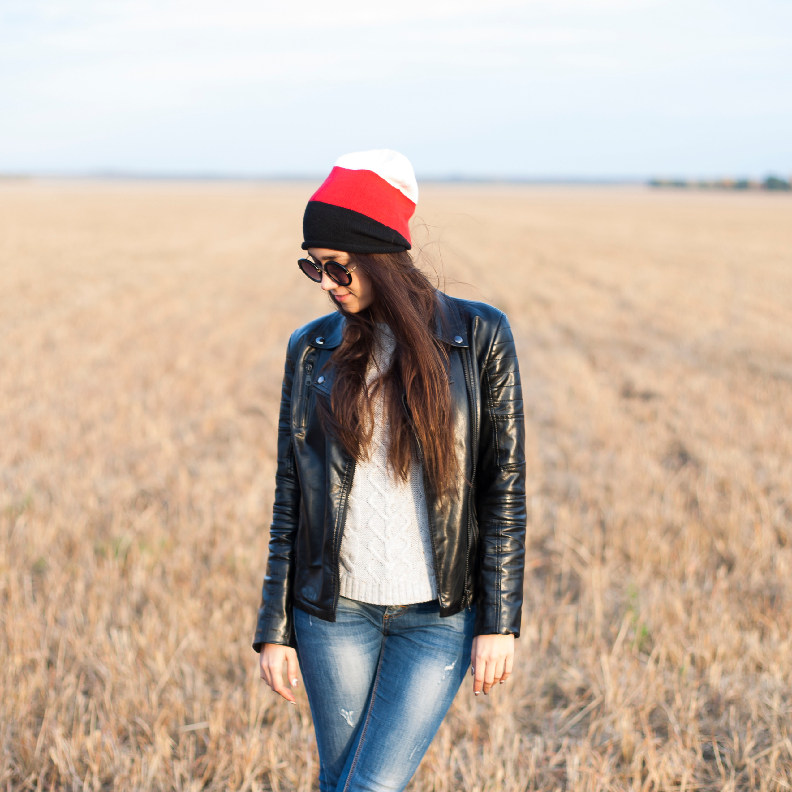 Поле у АЭС Балаково (октябрь 2018)