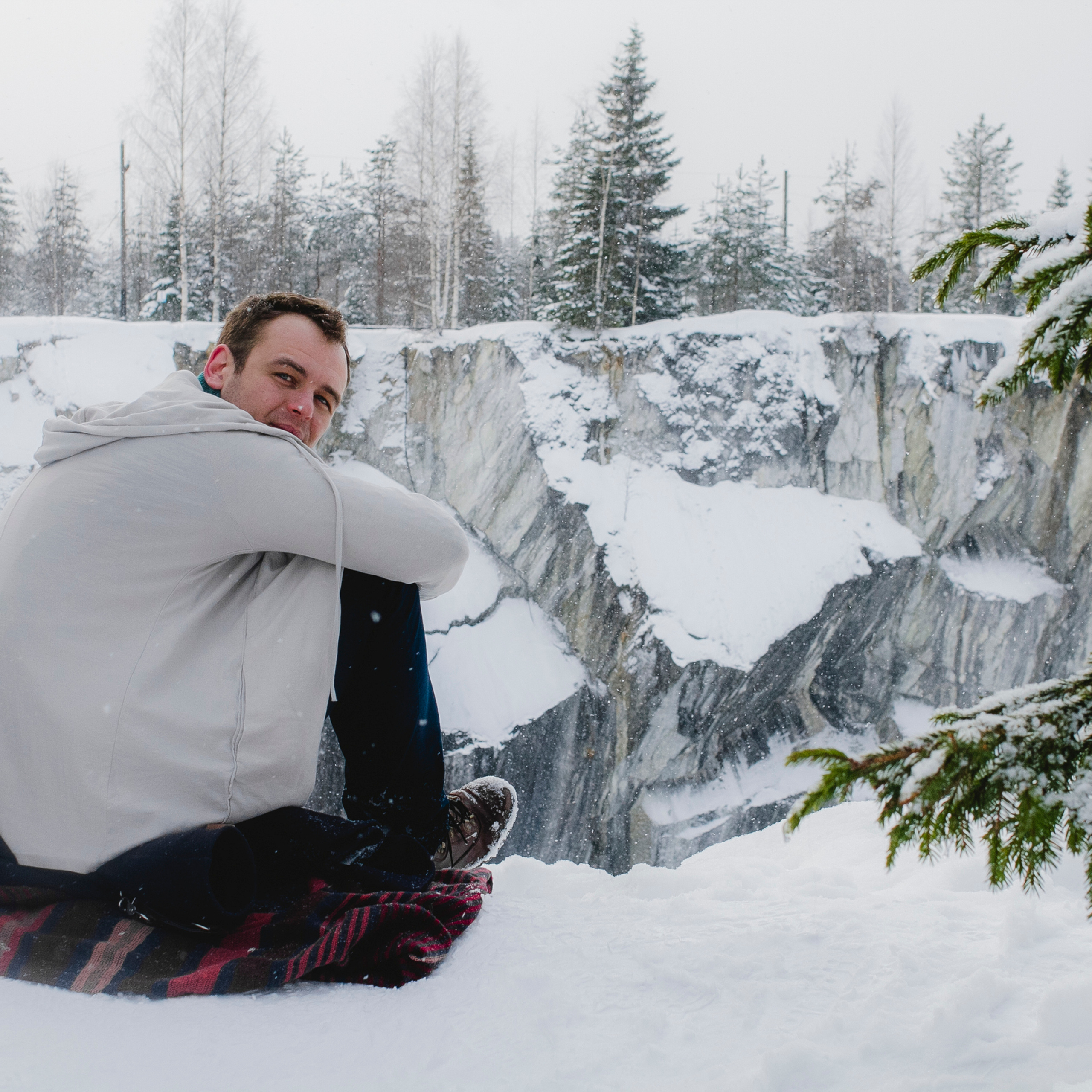 Рускеала Карелия (февраль 2018)