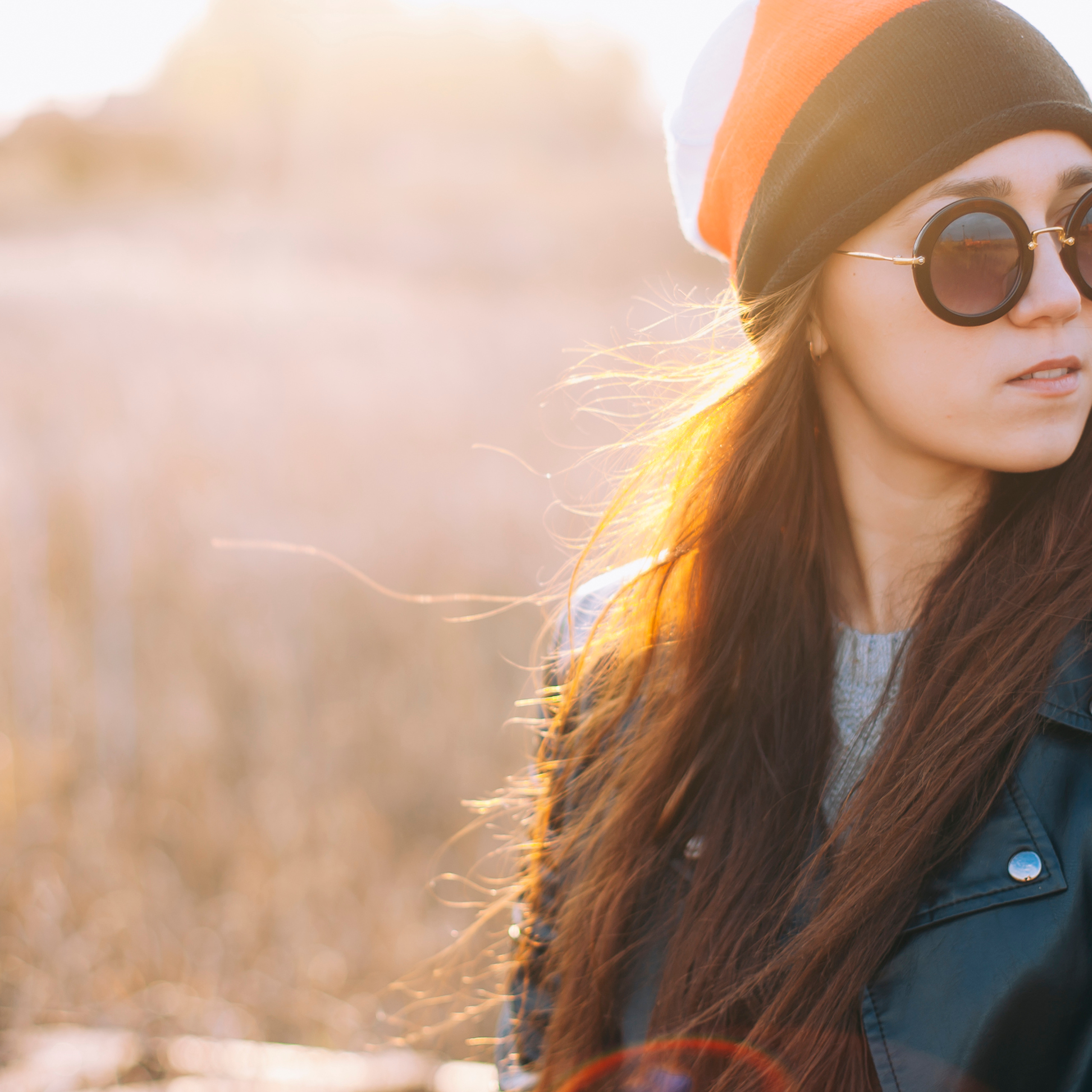 Поле у АЭС Балаково (октябрь 2018)