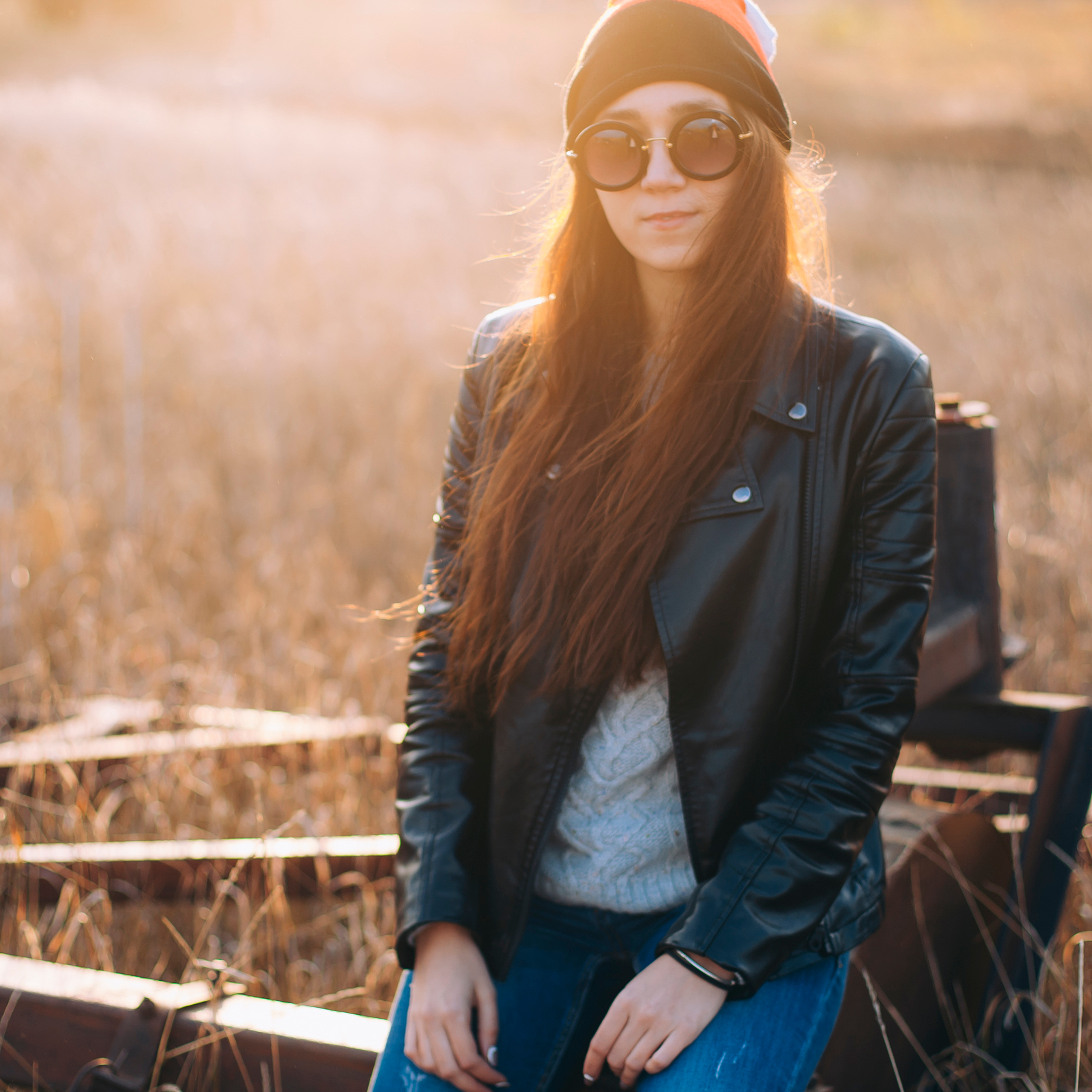 Поле у АЭС Балаково (октябрь 2018)