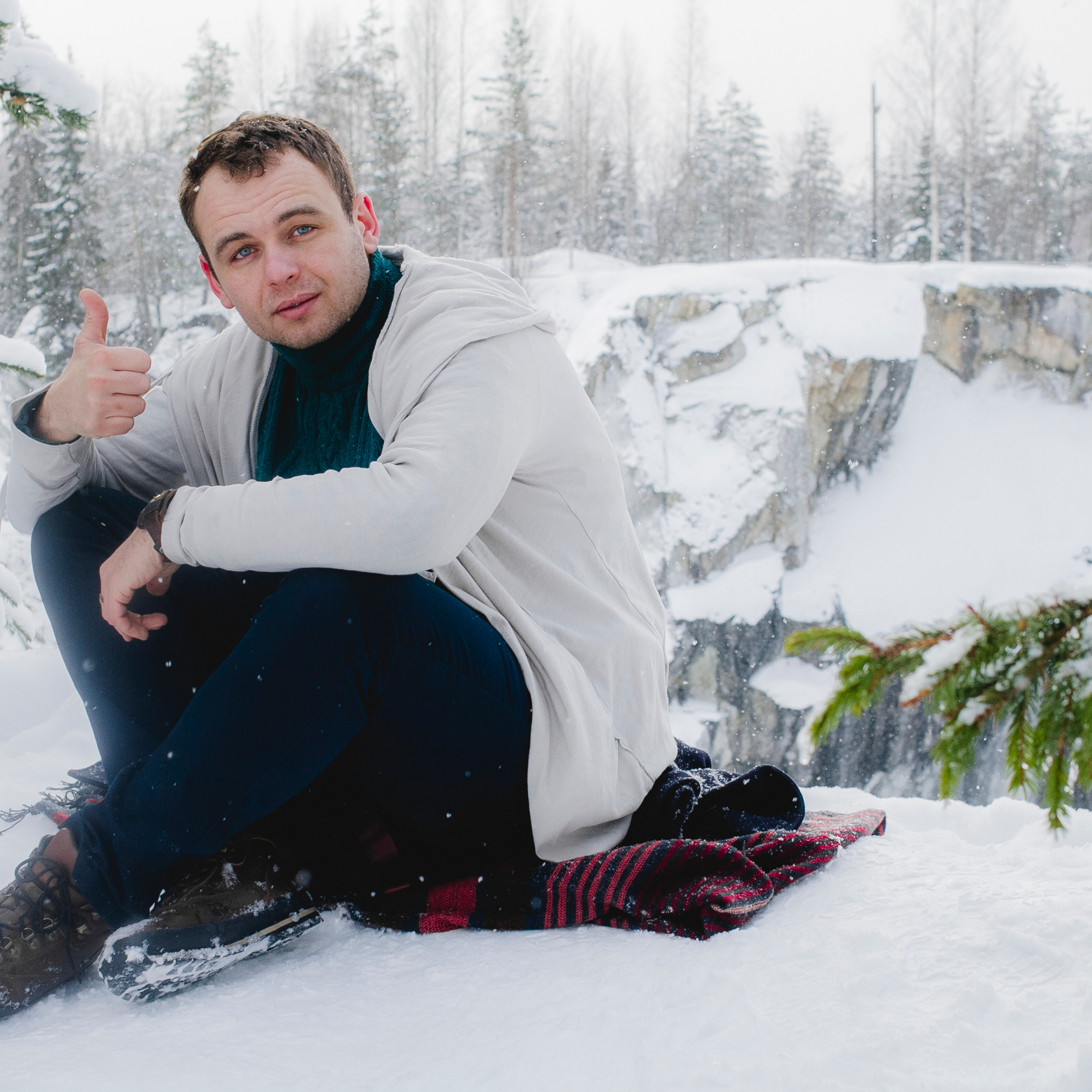 Рускеала Карелия (февраль 2018)