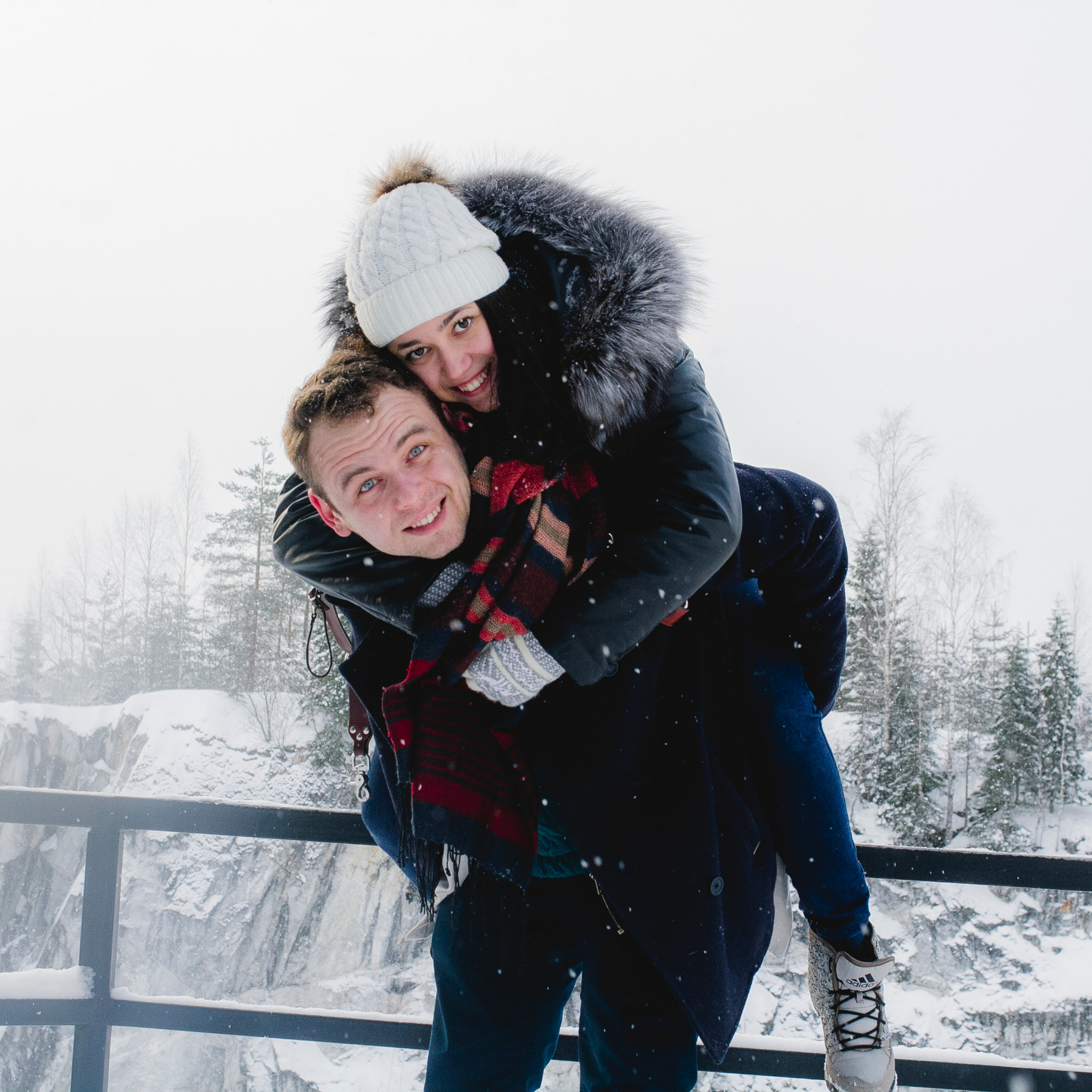 Рускеала Карелия (февраль 2018)